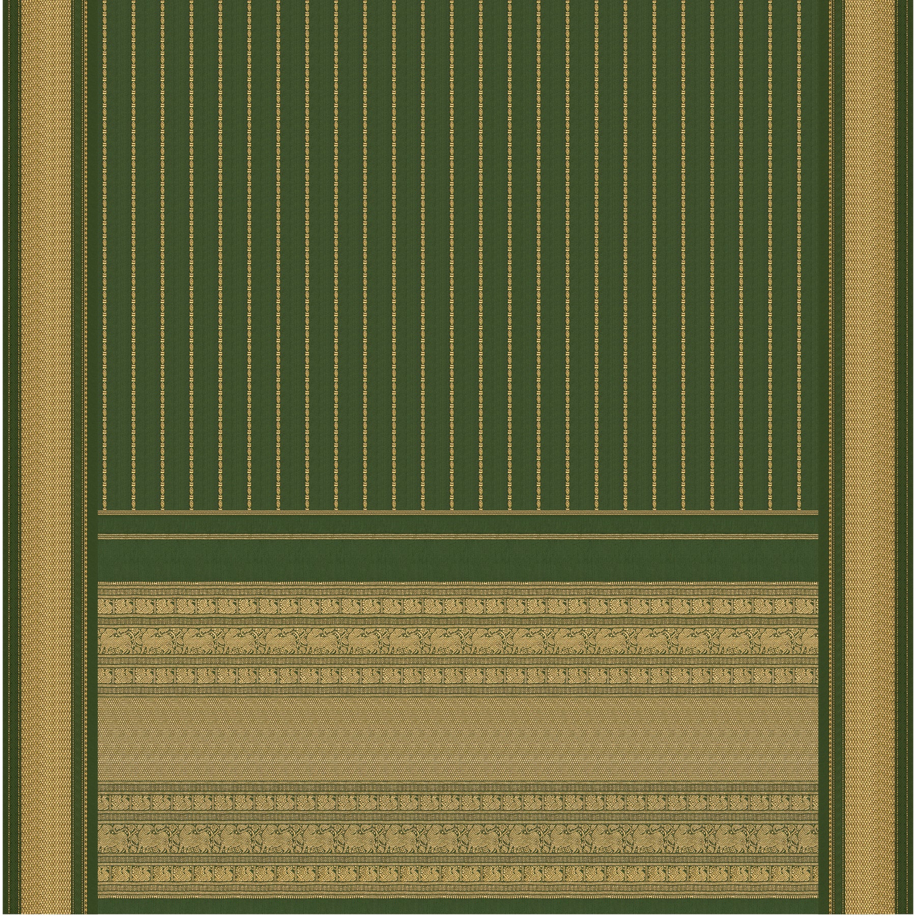 Kanakavalli Kanjivaram Silk Sari 21-040-HS001-03187 - Full View