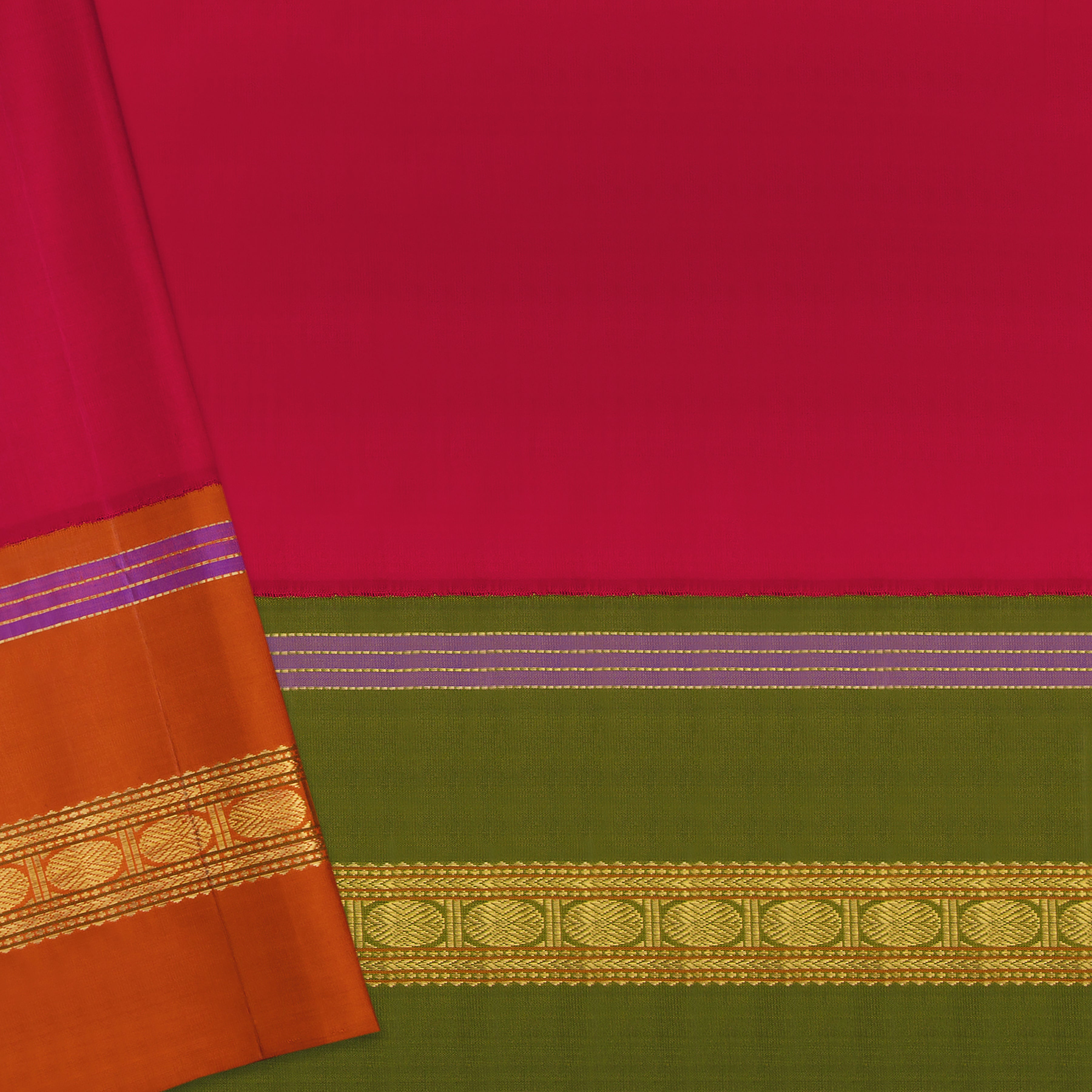 Kanakavalli Kanjivaram Silk Sari 21-040-HS001-06005 - Blouse View