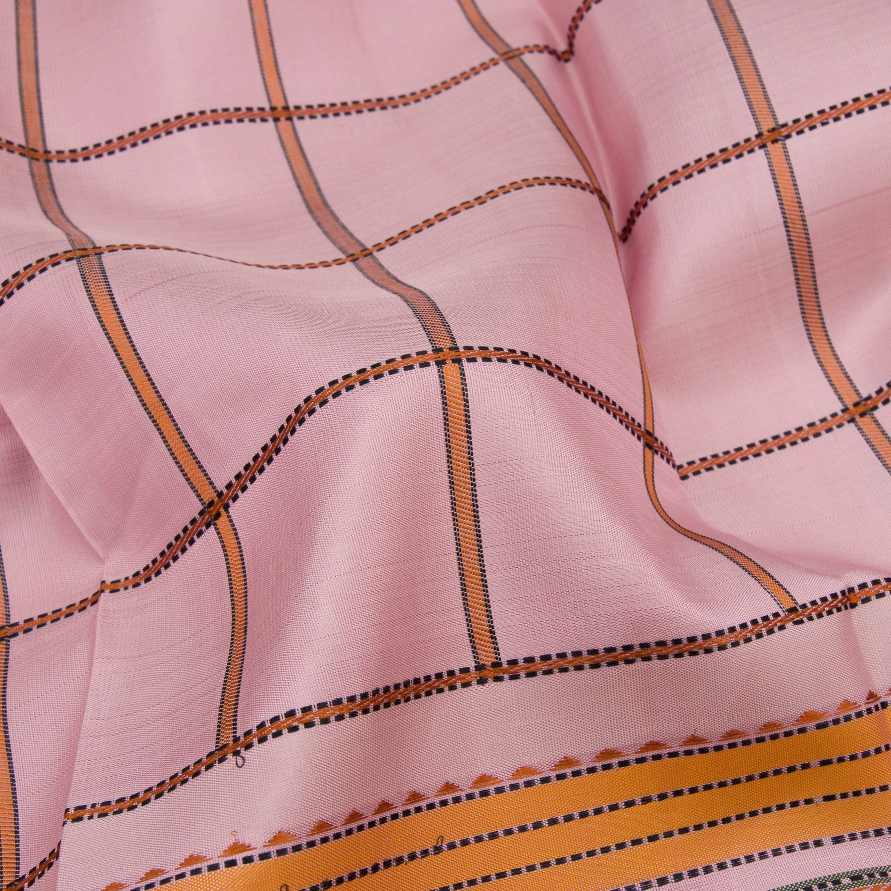 Kanakavalli Kanjivaram Silk Sari 21-040-HS001-07648 - Fabric View