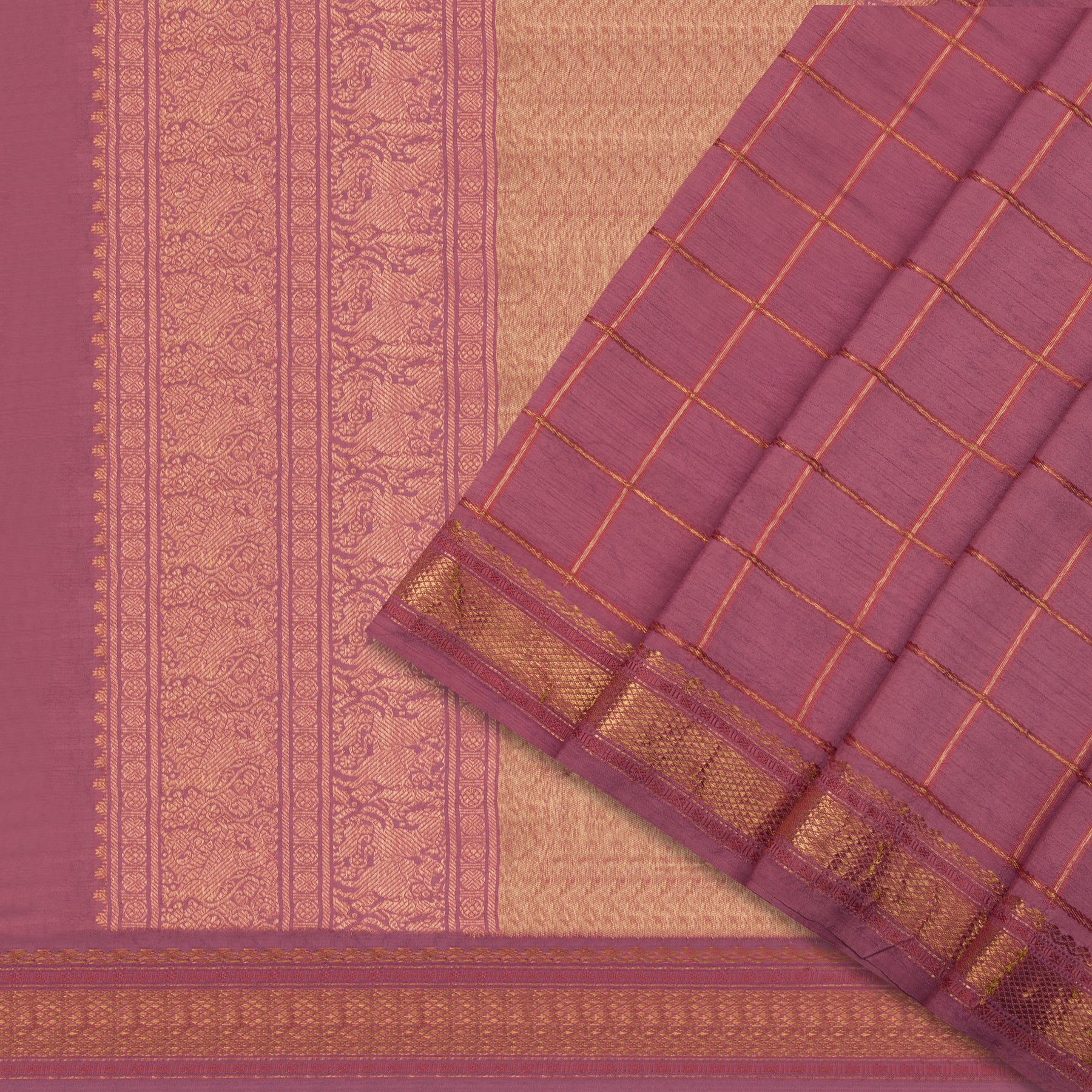 Kanakavalli Kanjivaram Silk Sari 21-041-HS001-08103 - Cover View