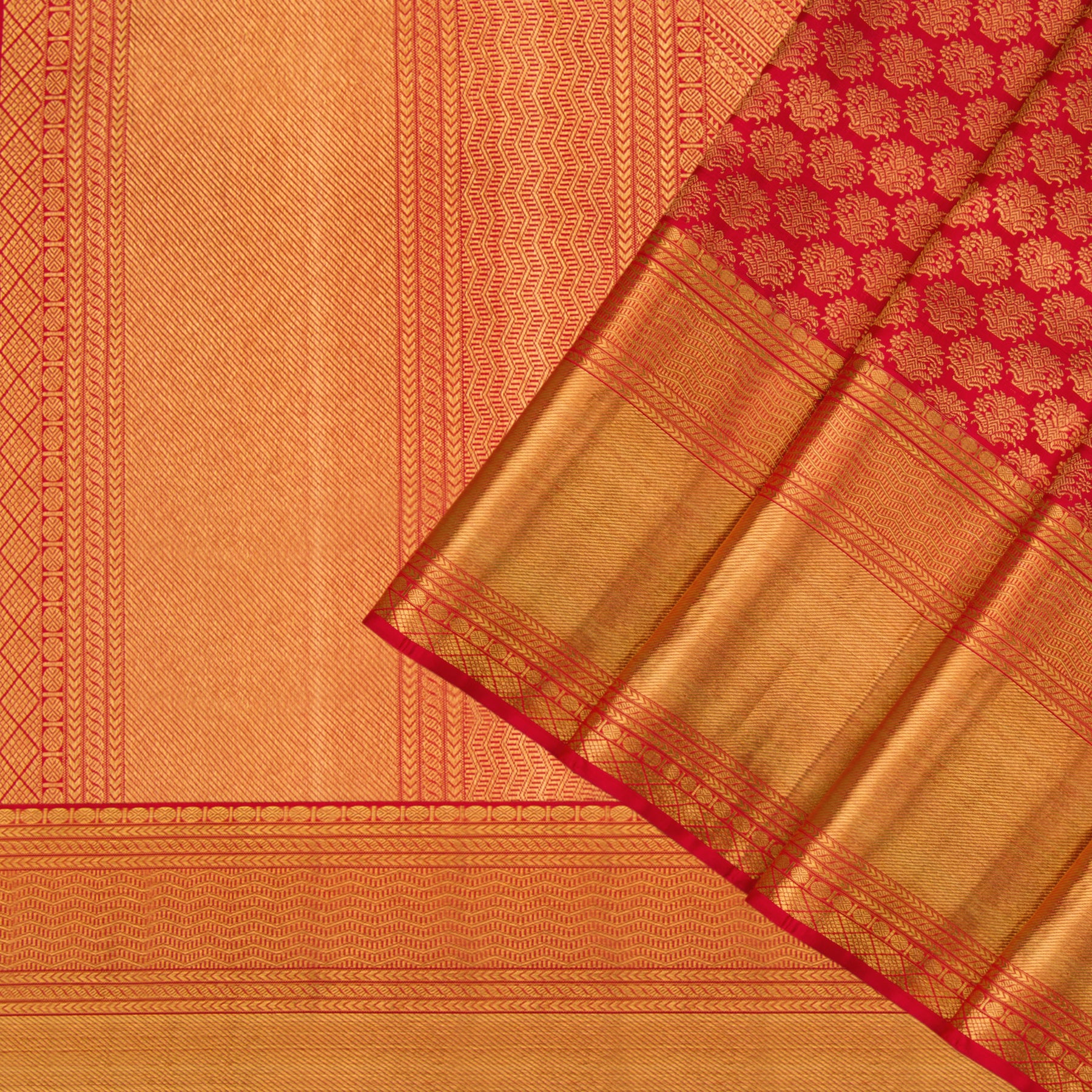 Kanakavalli Kanjivaram Silk Sari 21-100-HS001-00185 - Cover View