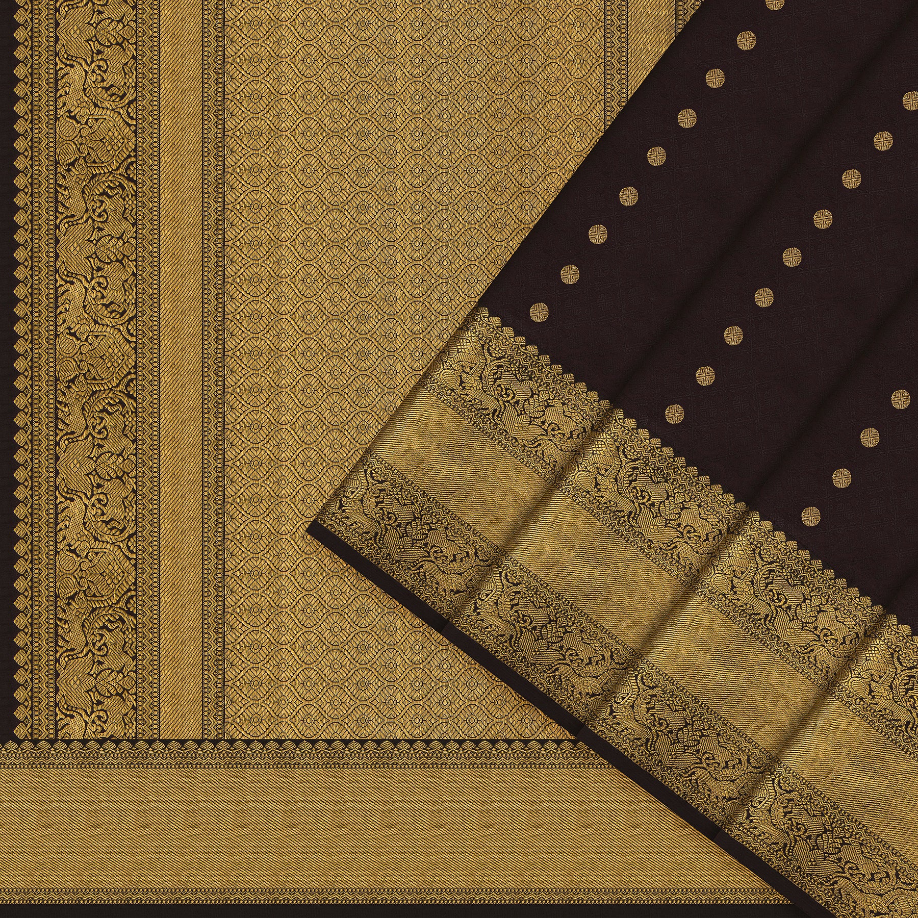 Kanakavalli Kanjivaram Silk Sari 21-100-HS001-06972 - Cover View