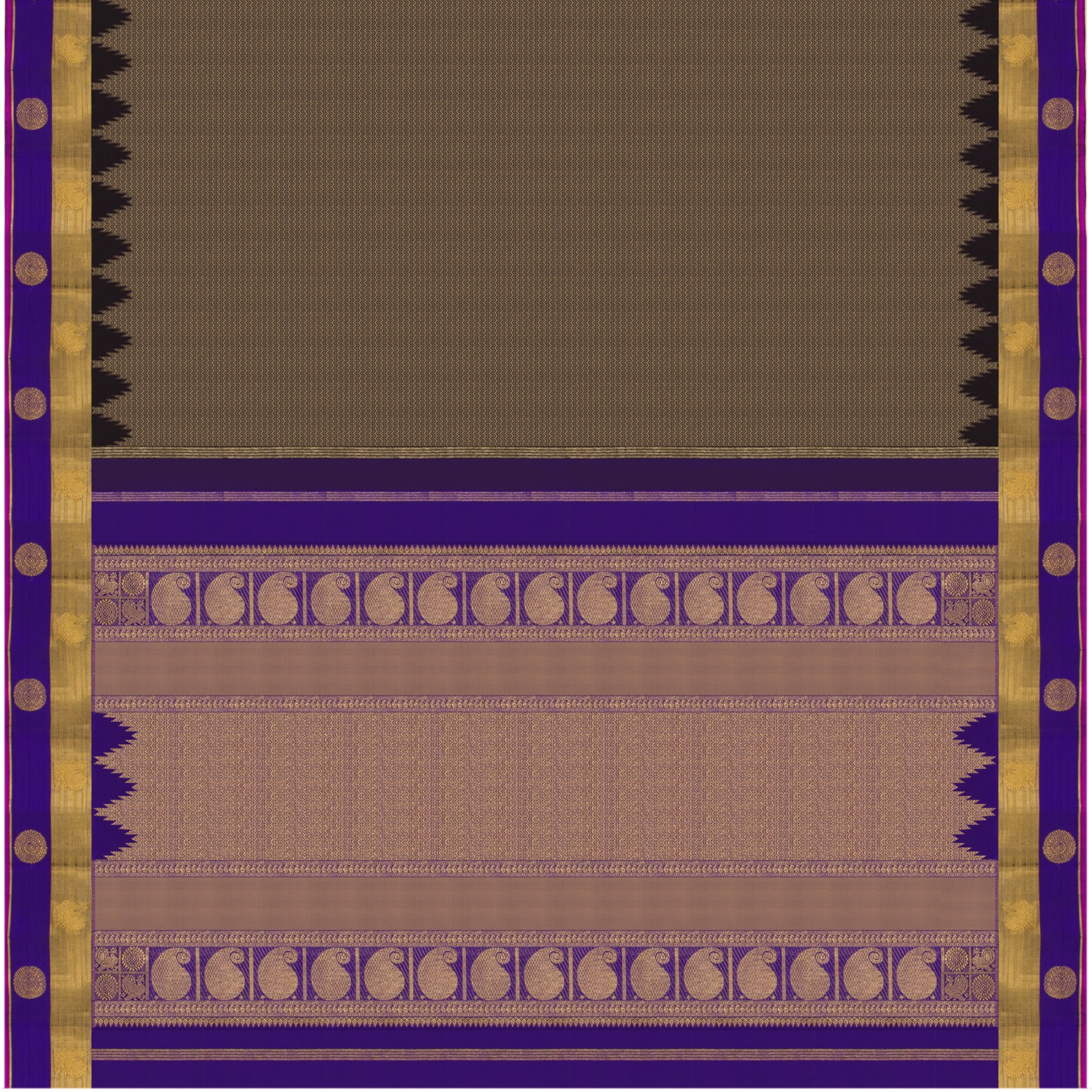 Kanakavalli Kanjivaram Silk Sari 21-110-HS001-00221 - Full View
