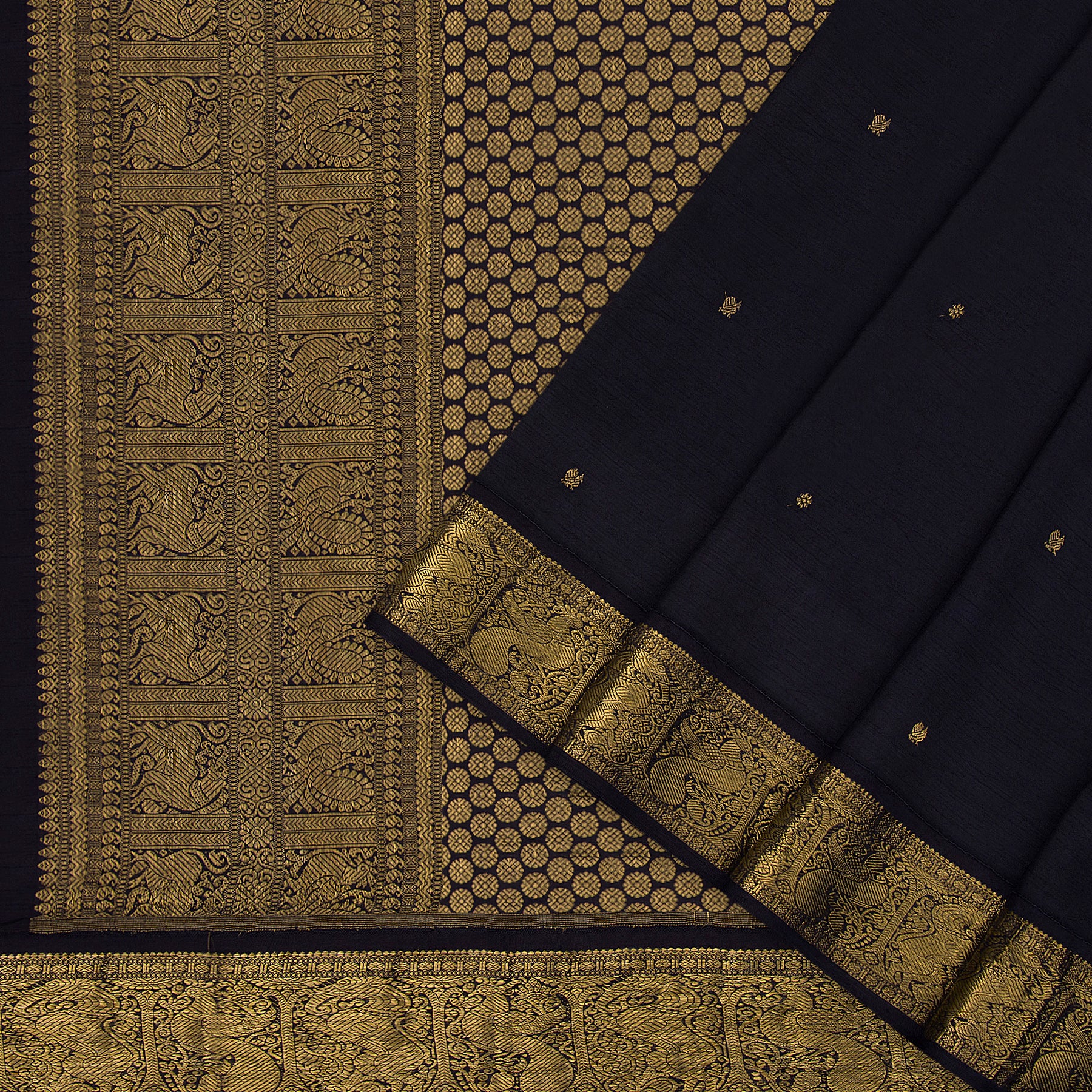 Kanakavalli Kanjivaram Silk Sari 21-110-HS001-00801 - Cover View