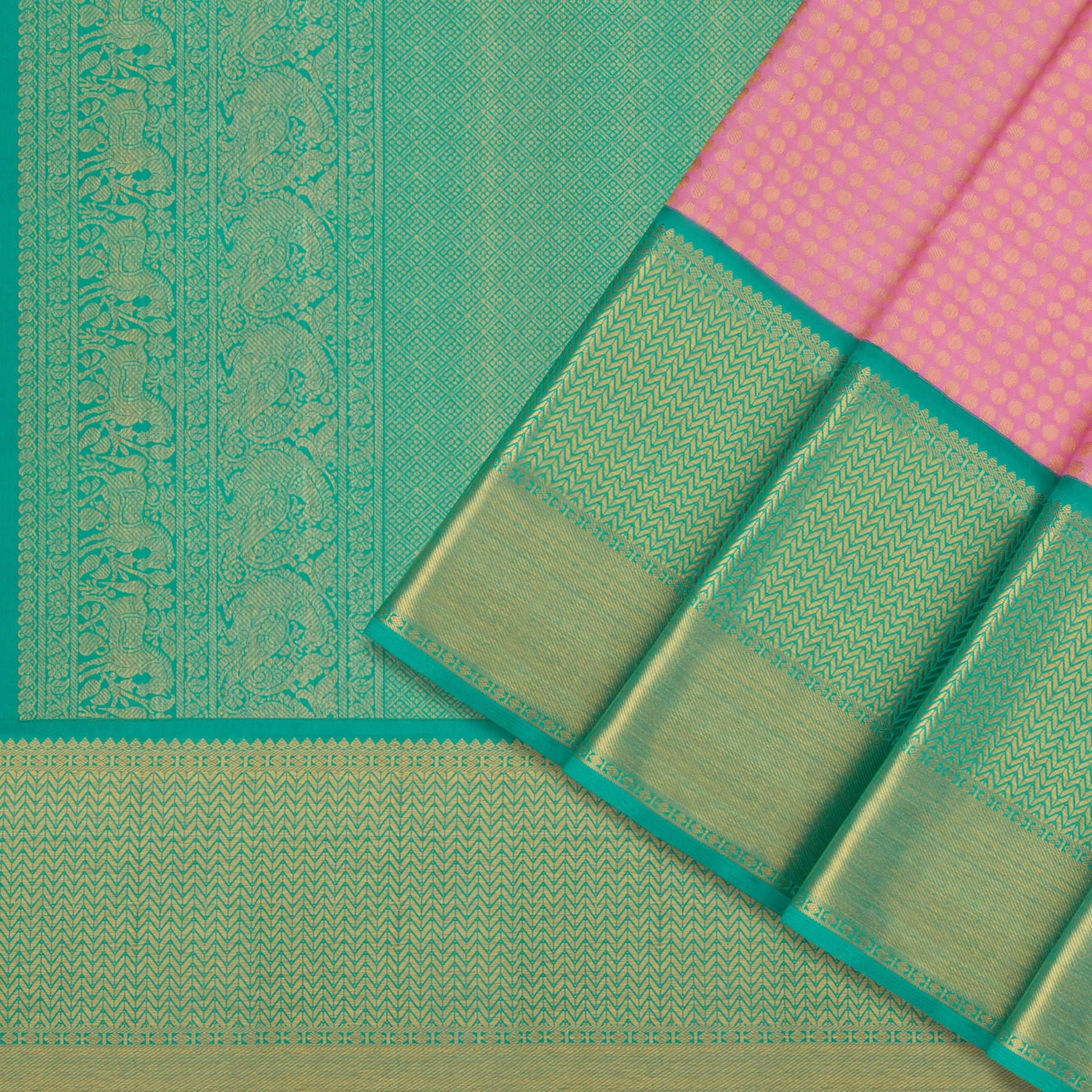 Kanakavalli Kanjivaram Silk Sari 21-110-HS001-04368 - Cover View