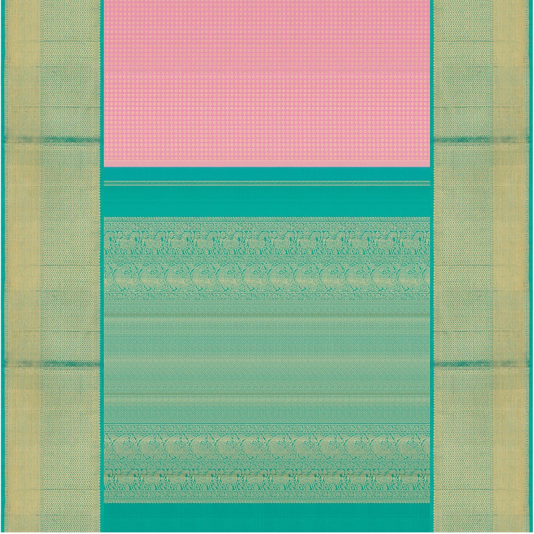 Kanakavalli Kanjivaram Silk Sari 21-110-HS001-04368 - Full View