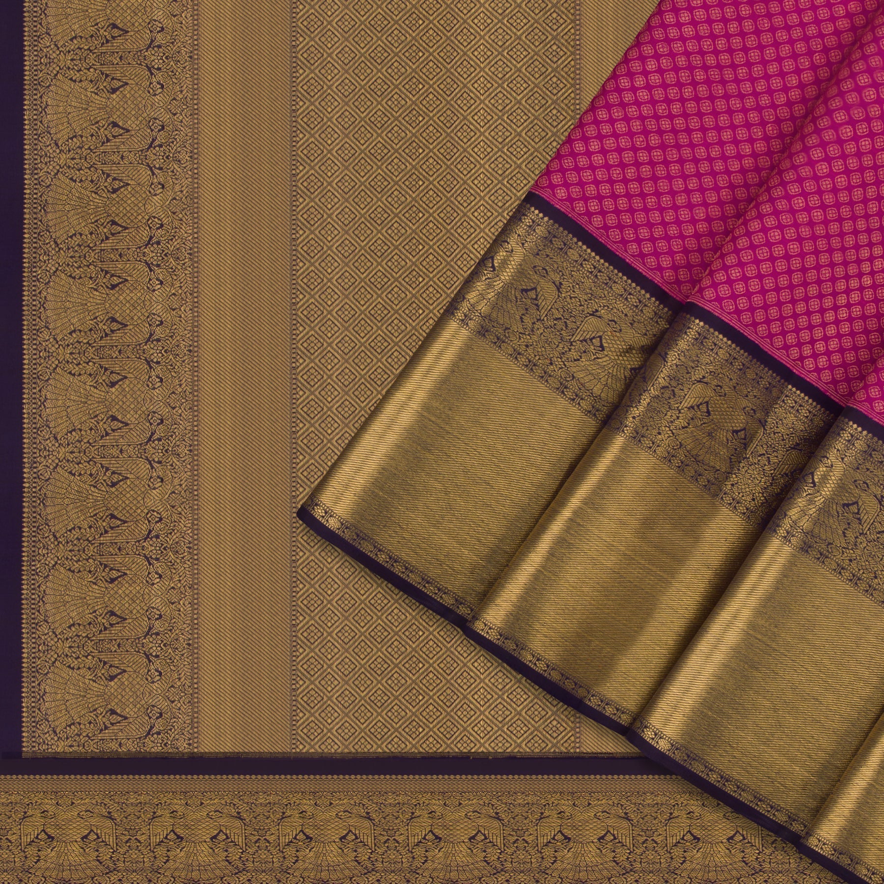 Kanakavalli Kanjivaram Silk Sari 21-110-HS001-04379 - Cover View