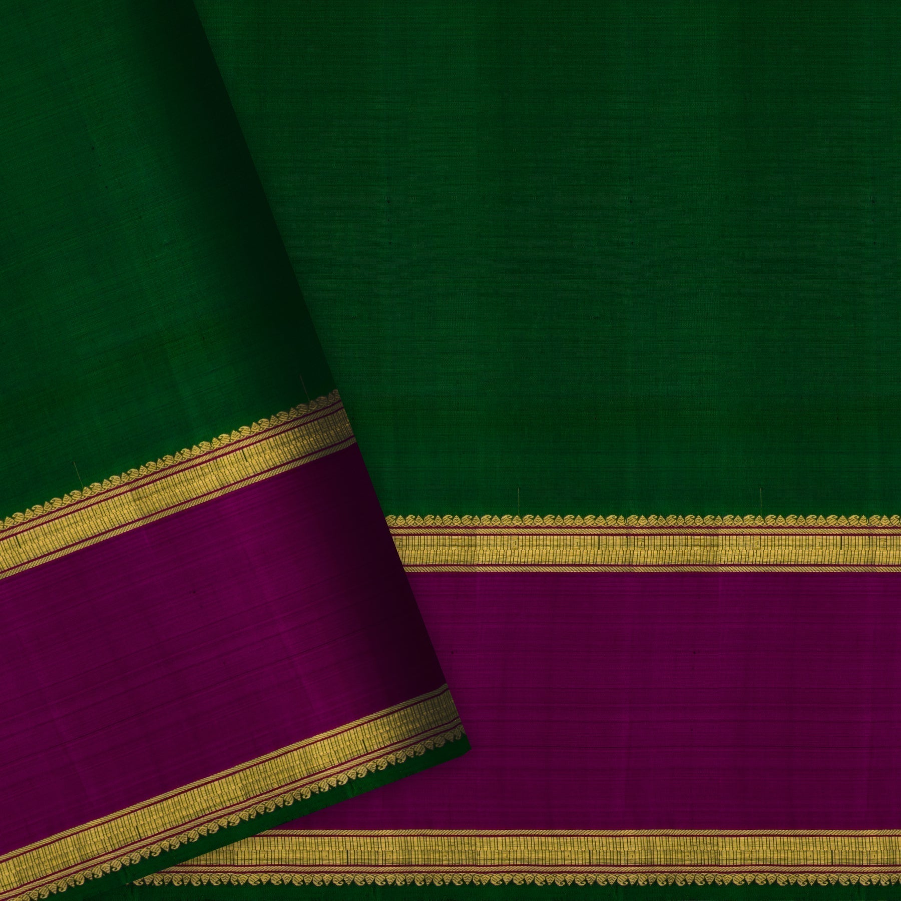 Kanakavalli Kanjivaram Silk Sari 21-110-HS001-04932 - Blouse View