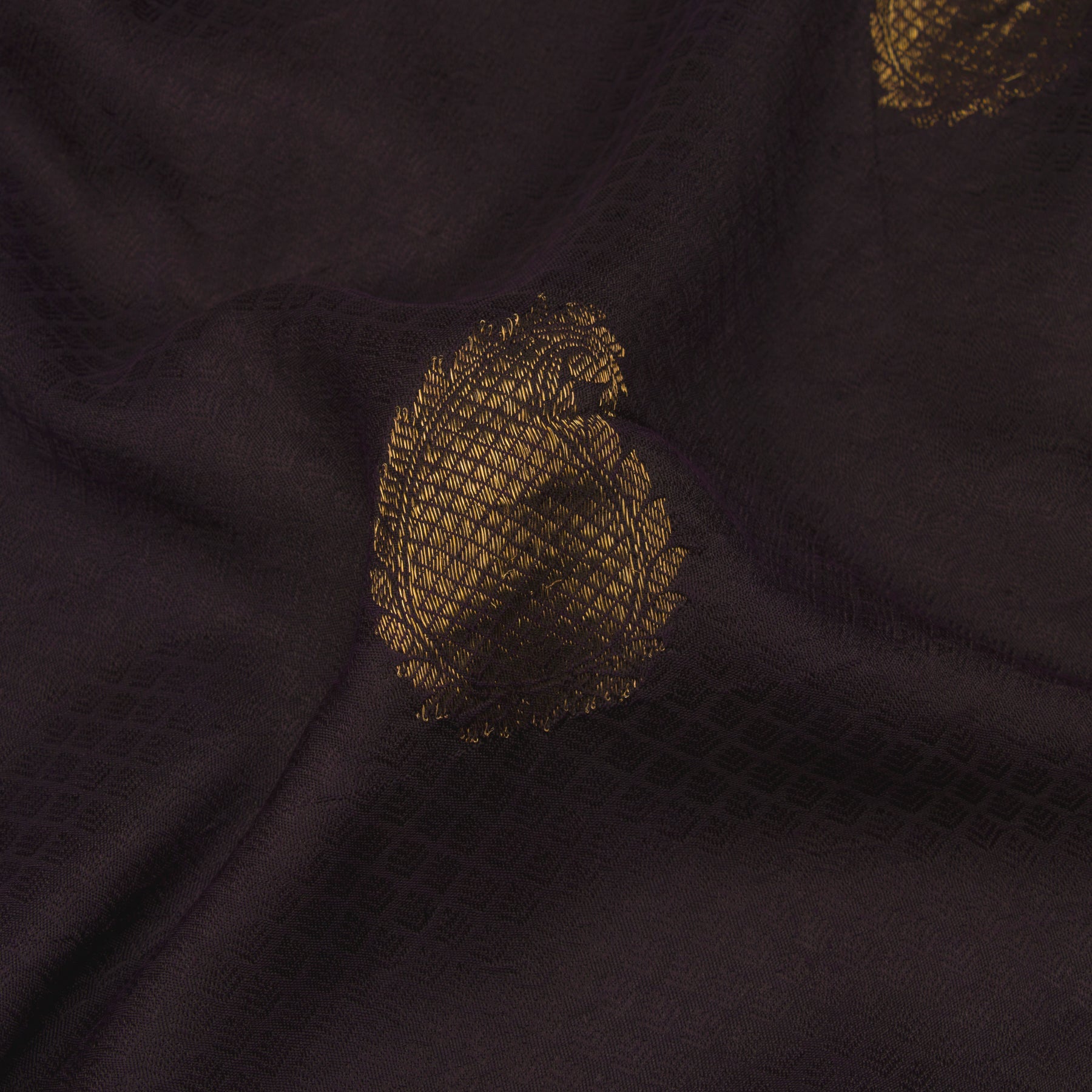 Kanakavalli Kanjivaram Silk Sari 21-110-HS001-04945 - Fabric View