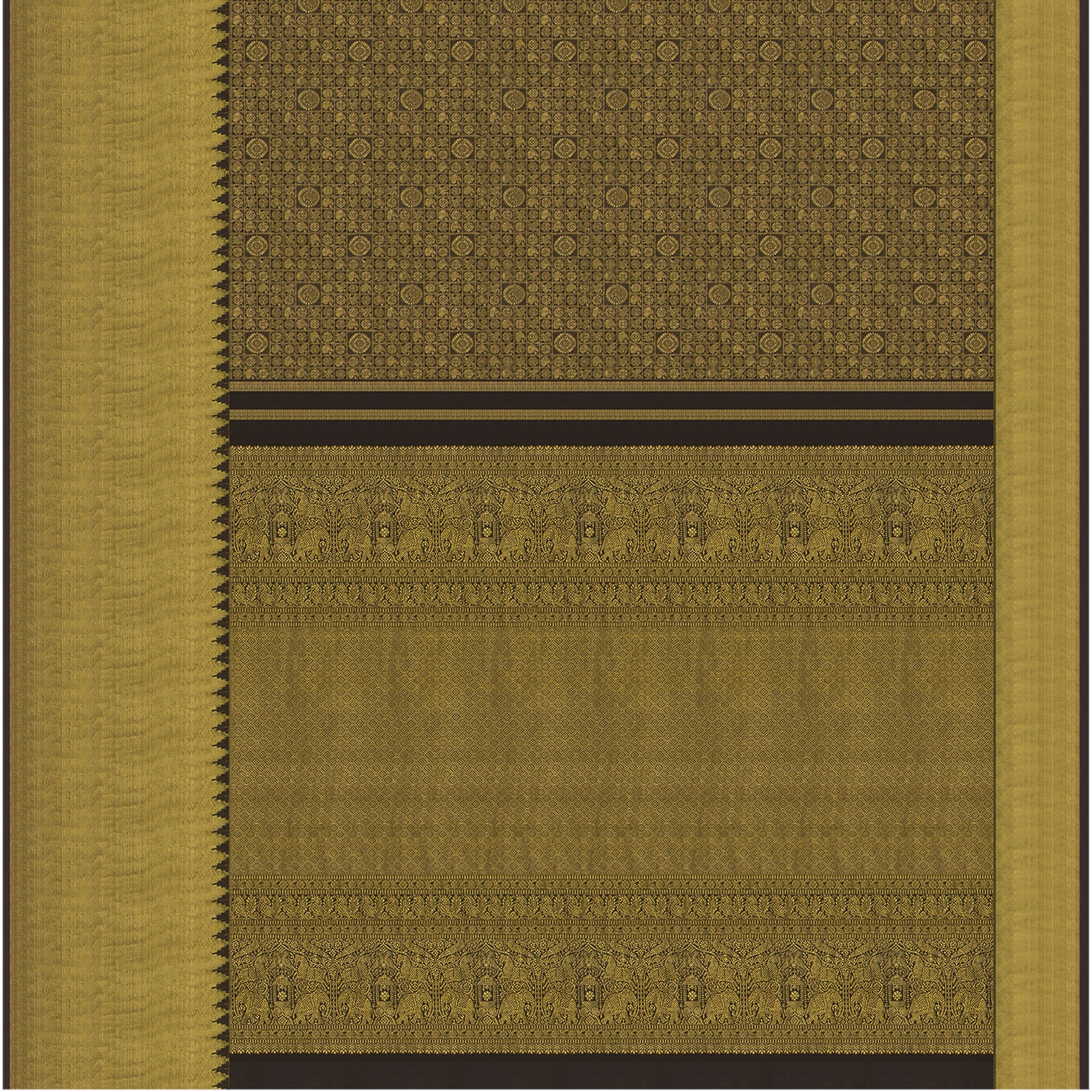 Kanakavalli Kanjivaram Silk Sari 21-110-HS001-07016 - Full View