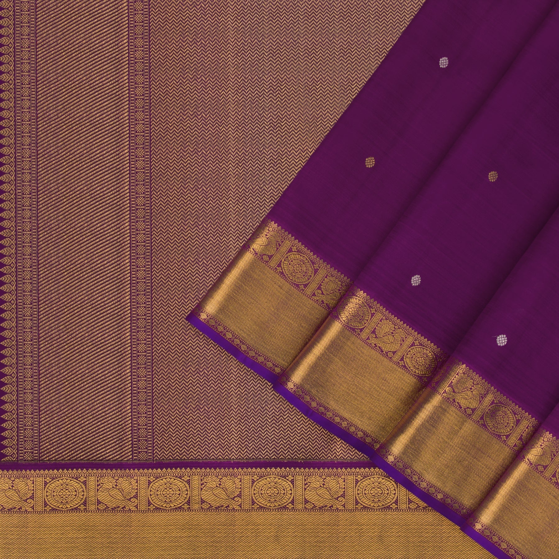 Kanakavalli Kanjivaram Silk Sari 21-110-HS001-09625 - Cover View