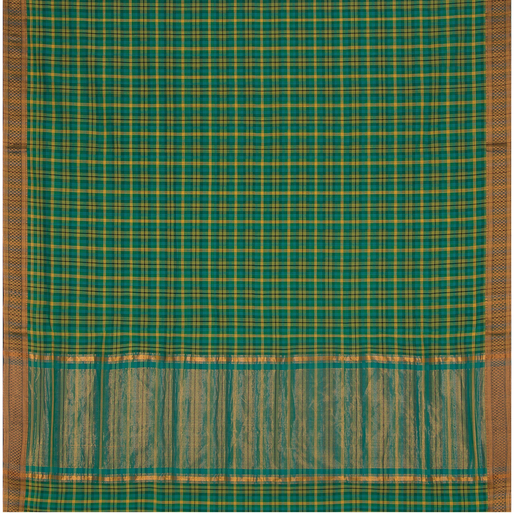 Kanakavalli Mangalgiri Cotton Sari 21-261-hs003-09183 - Full View