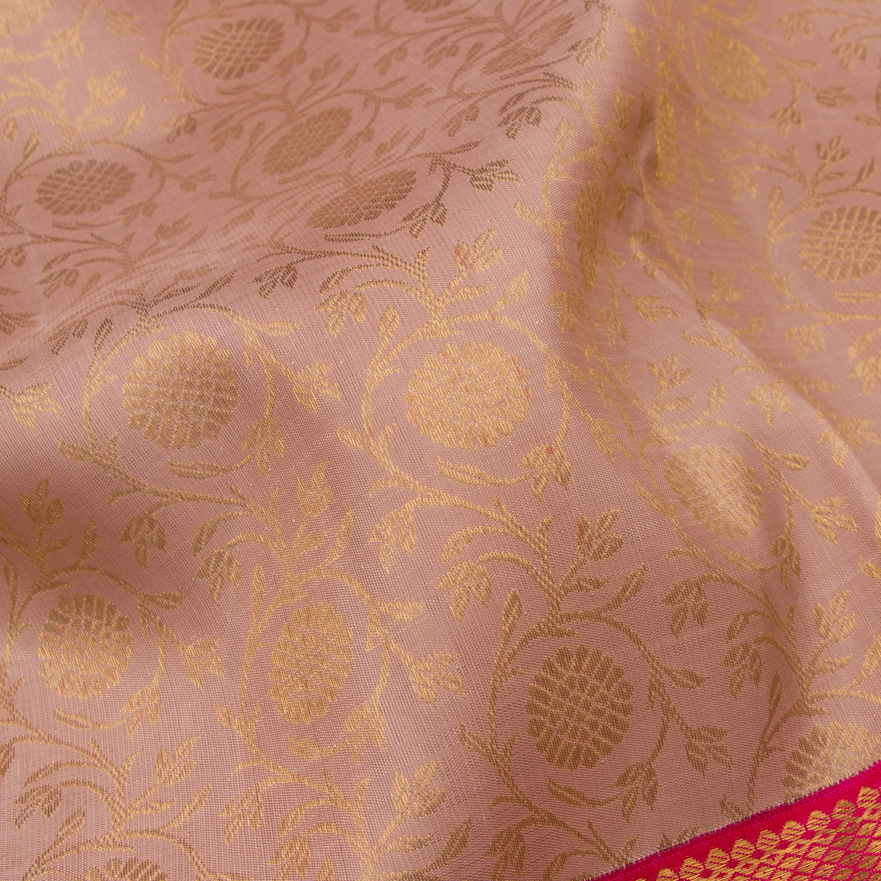 Kanakavalli Kanjivaram Silk Sari 21-586-HS001-03166 - Fabric View