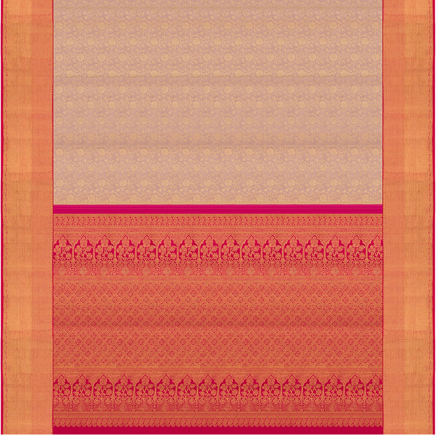 Kanakavalli Kanjivaram Silk Sari 21-586-HS001-03166 - Full View