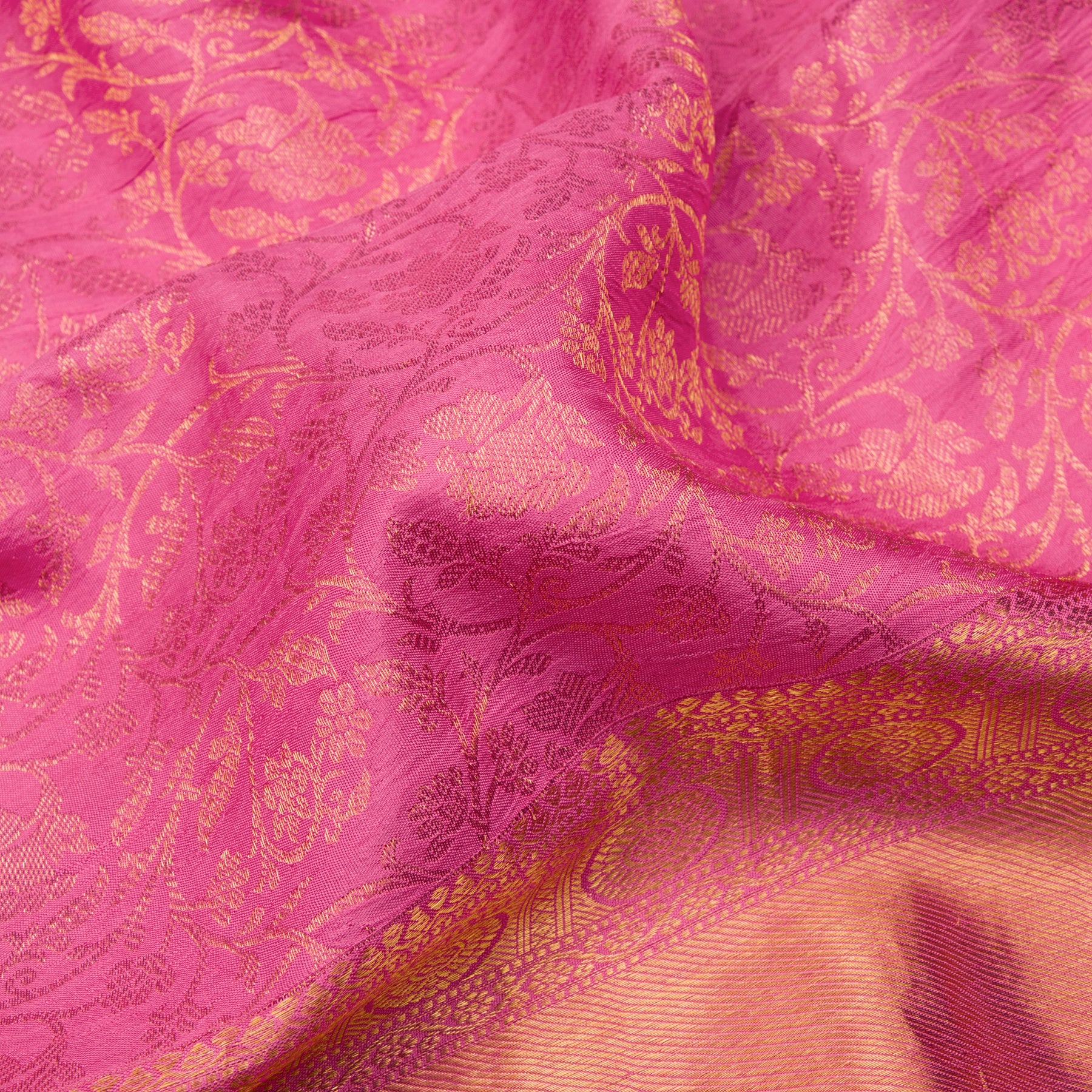 Kanakavalli Kanjivaram Silk Sari 21-586-HS001-03660 - Fabric View