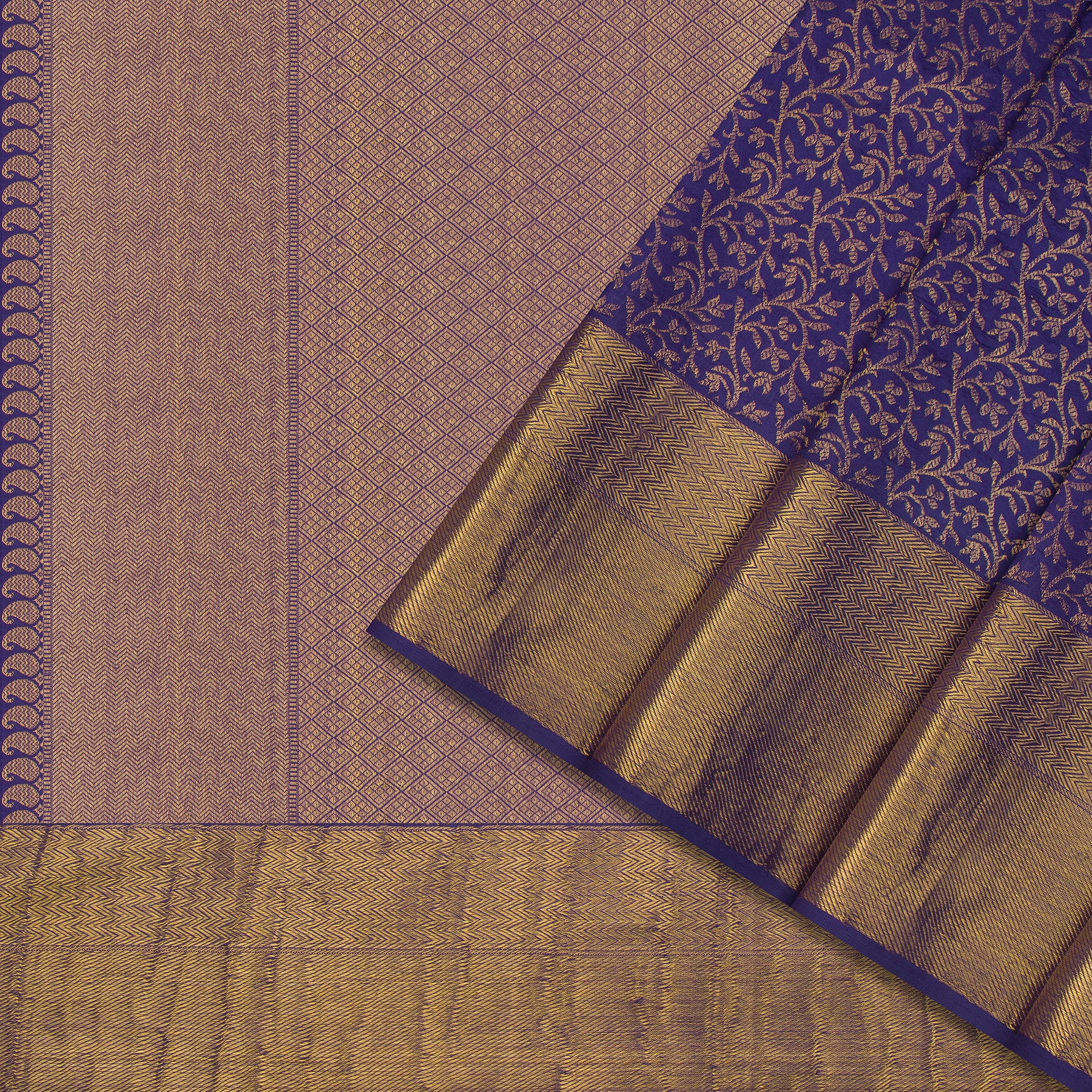 Kanakavalli Kanjivaram Silk Sari 21-586-HS001-03891 - Cover View