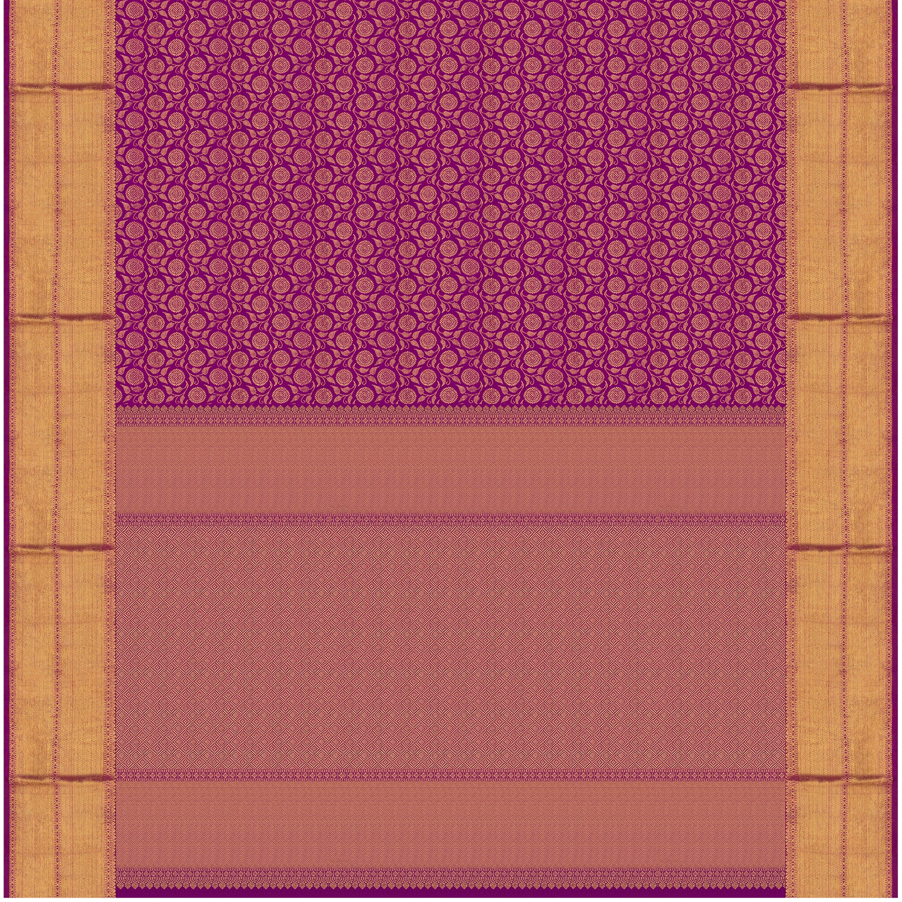 Kanakavalli Kanjivaram Silk Sari 21-586-HS001-05106 - Full View
