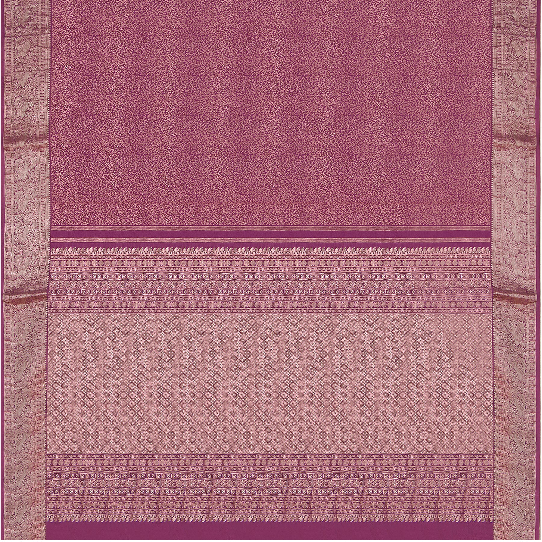 Kanakavalli Kanjivaram Silk Sari 21-586-HS001-07113 - Full View