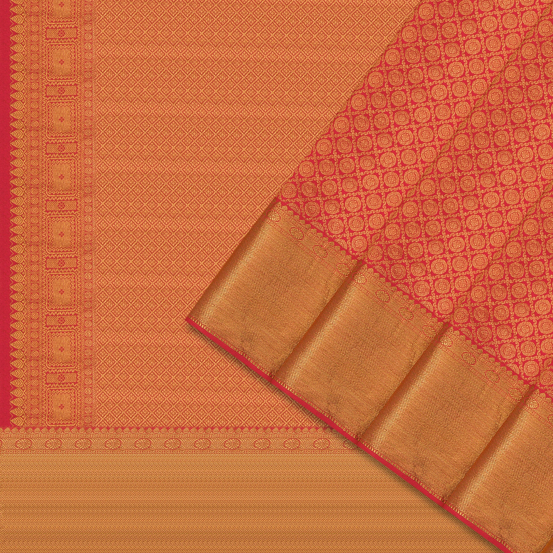 Kanakavalli Kanjivaram Silk Sari 21-586-HS001-07158 - Cover View