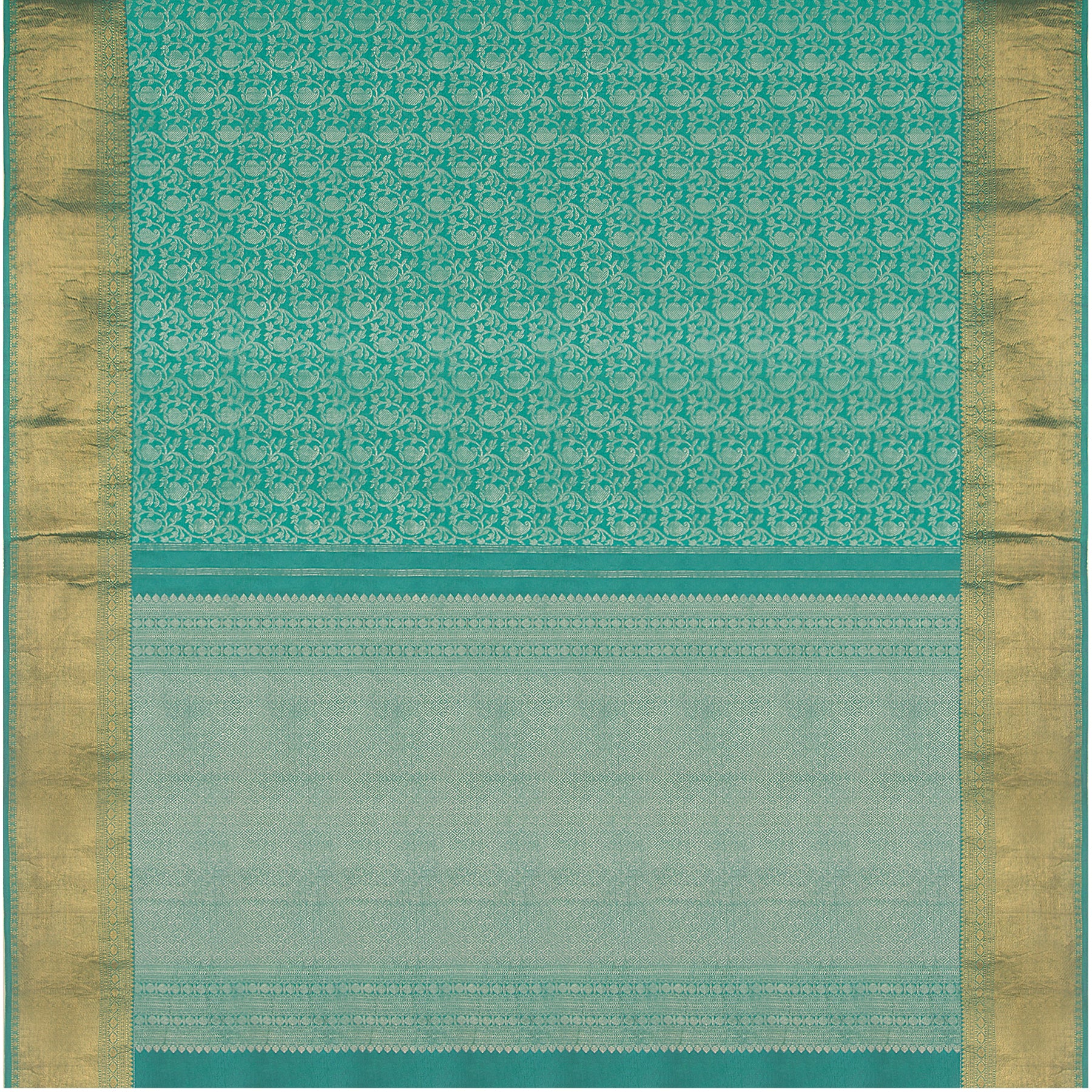 Kanakavalli Kanjivaram Silk Sari 21-586-HS001-07166 - Full View