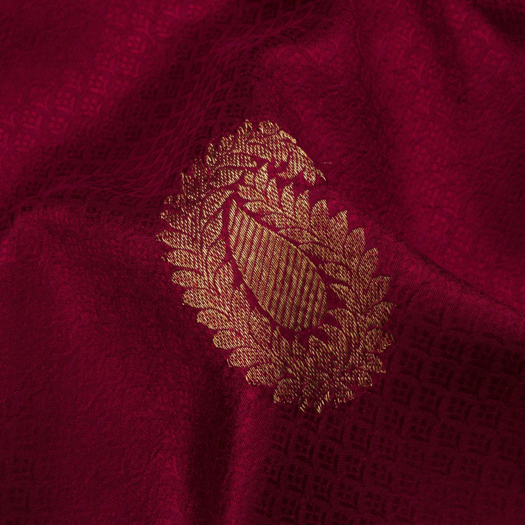 Kanakavalli Kanjivaram Silk Sari 21-595-HS001-06282 - Fabric View