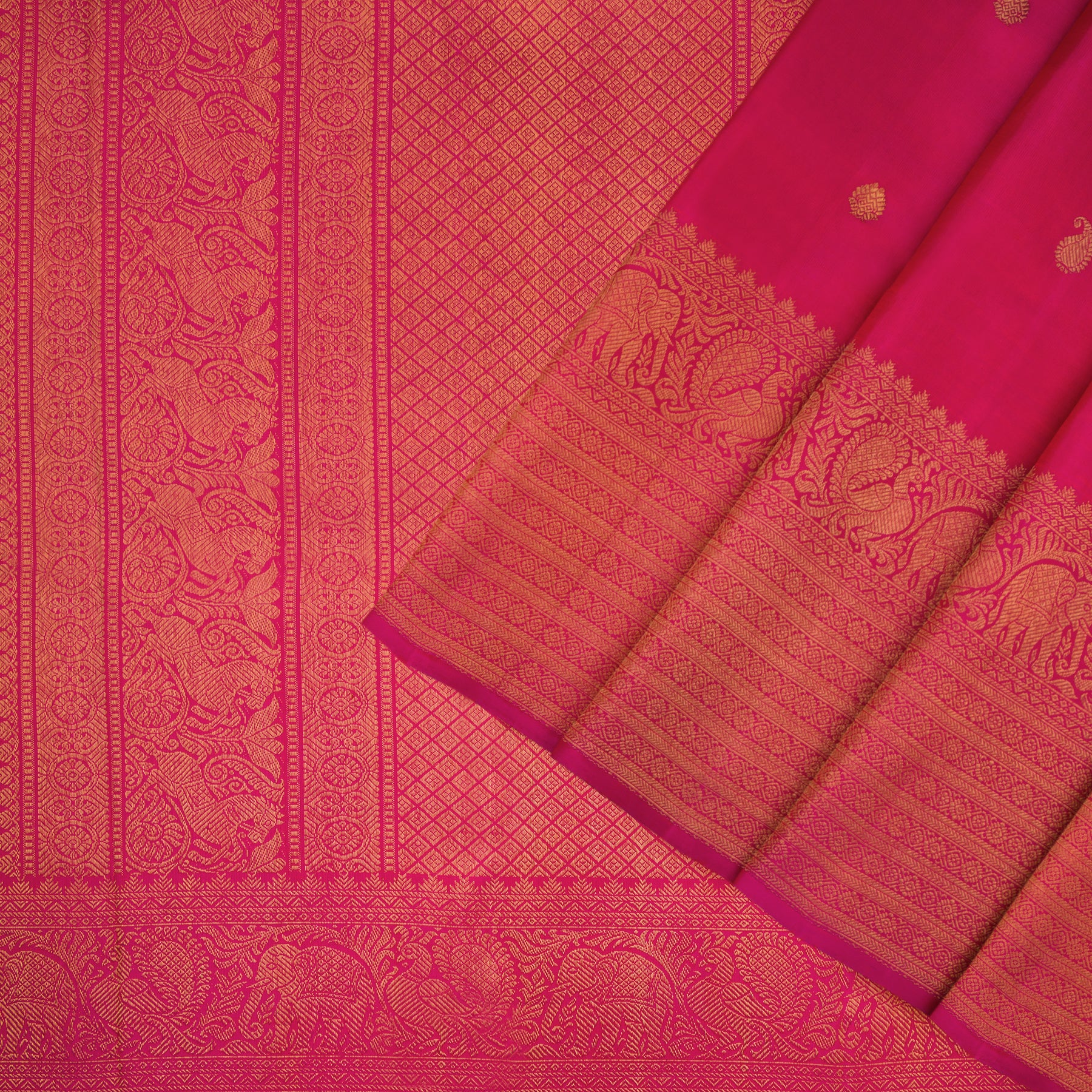 Kanakavalli Kanjivaram Silk Sari 21-595-HS001-08704 - Cover View