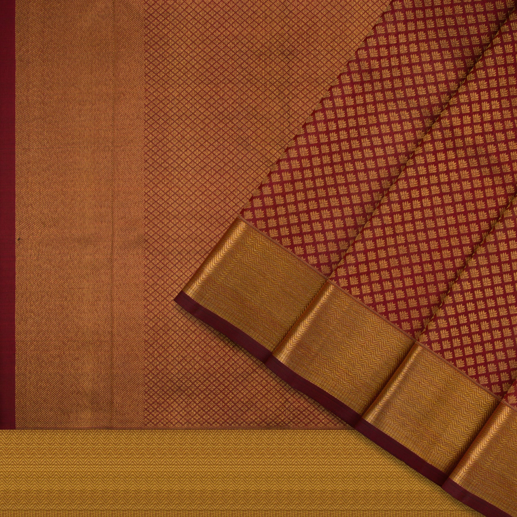 Kanakavalli Kanjivaram Silk Sari 21-599-HS001-07498 - Cover View