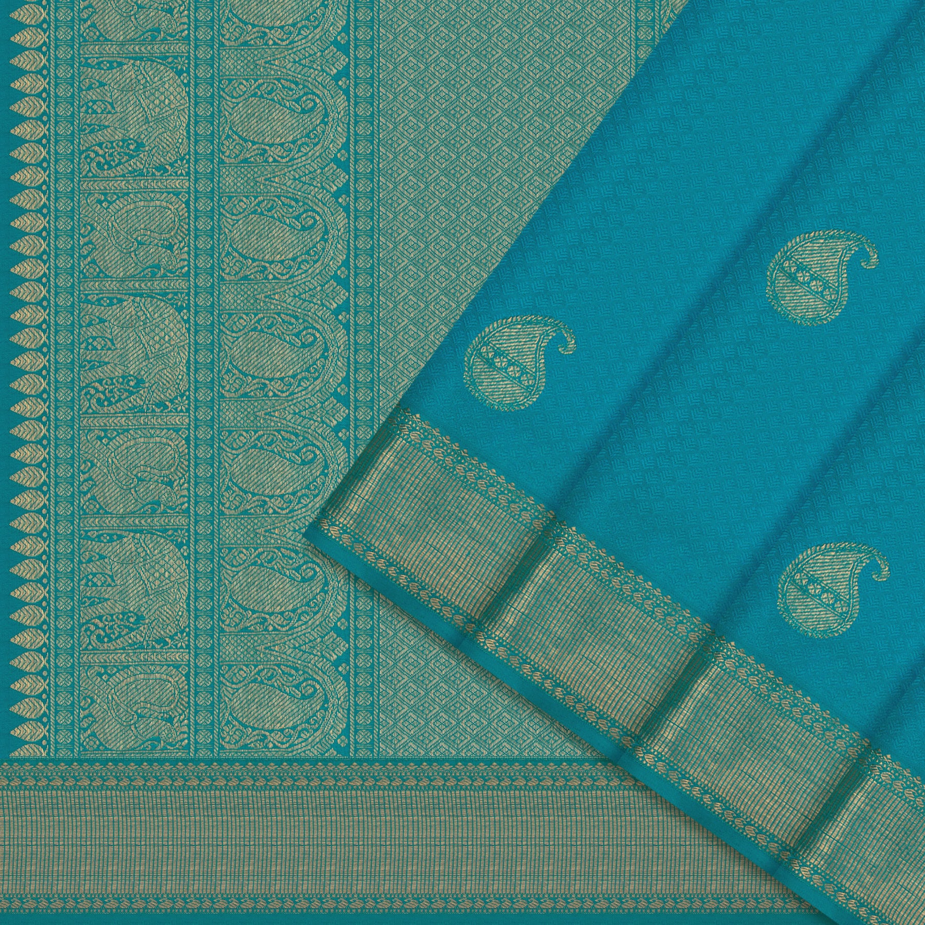 Kanakavalli Kanjivaram Silk Sari 21-599-HS001-08768 - Cover View
