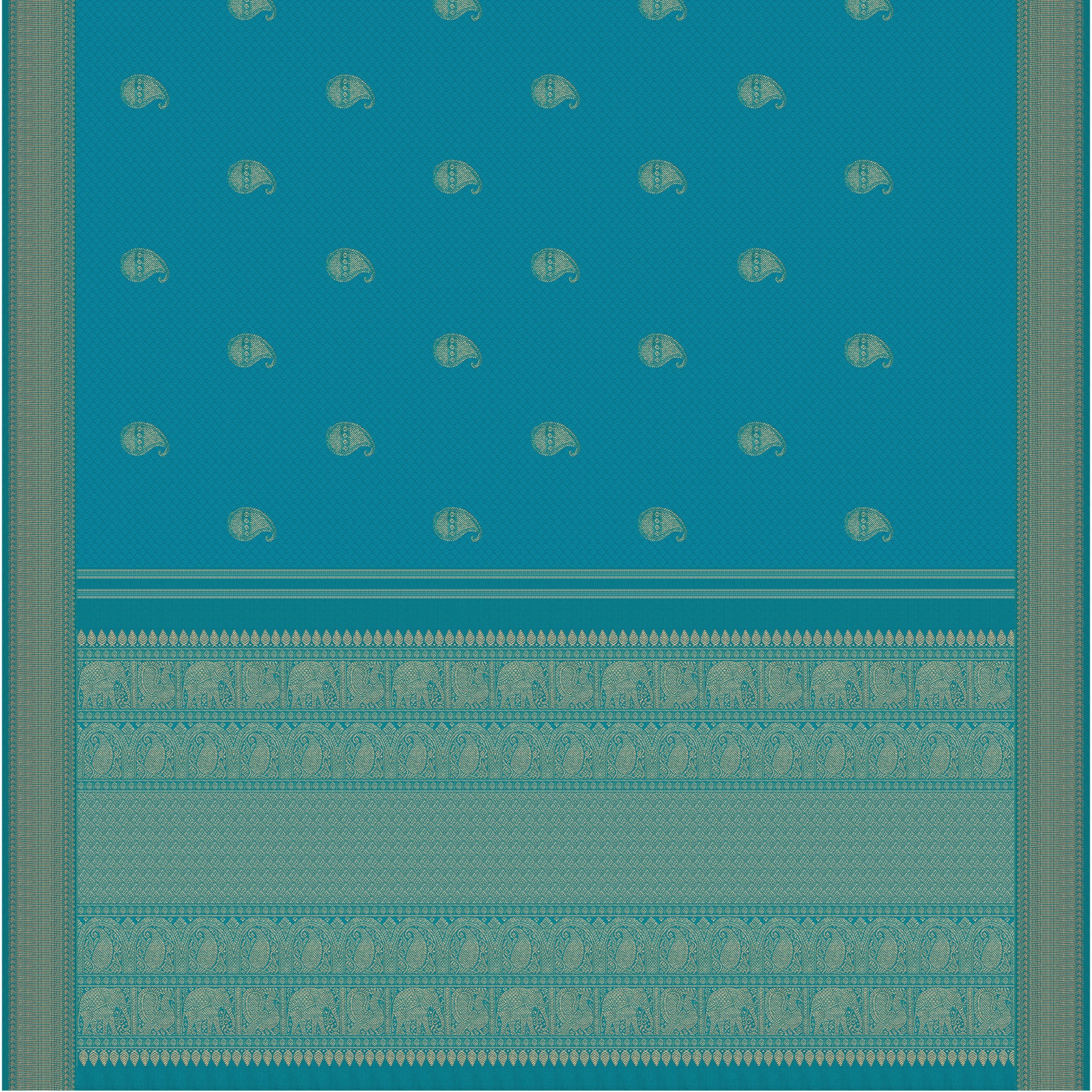 Kanakavalli Kanjivaram Silk Sari 21-599-HS001-08768 - Full View