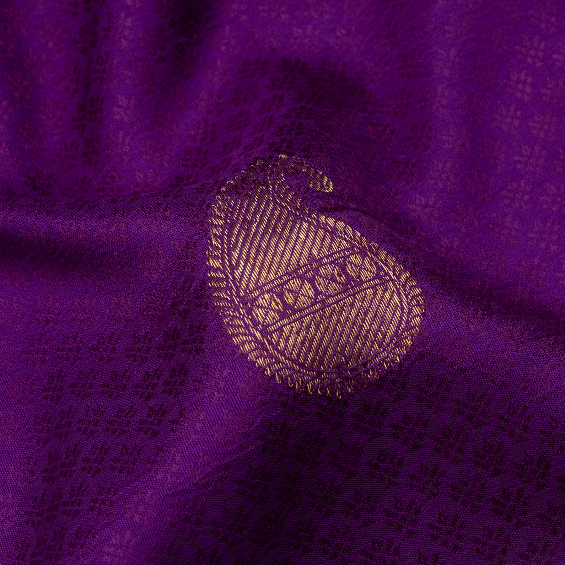 Kanakavalli Kanjivaram Silk Sari 21-599-HS001-09502 - Fabric View