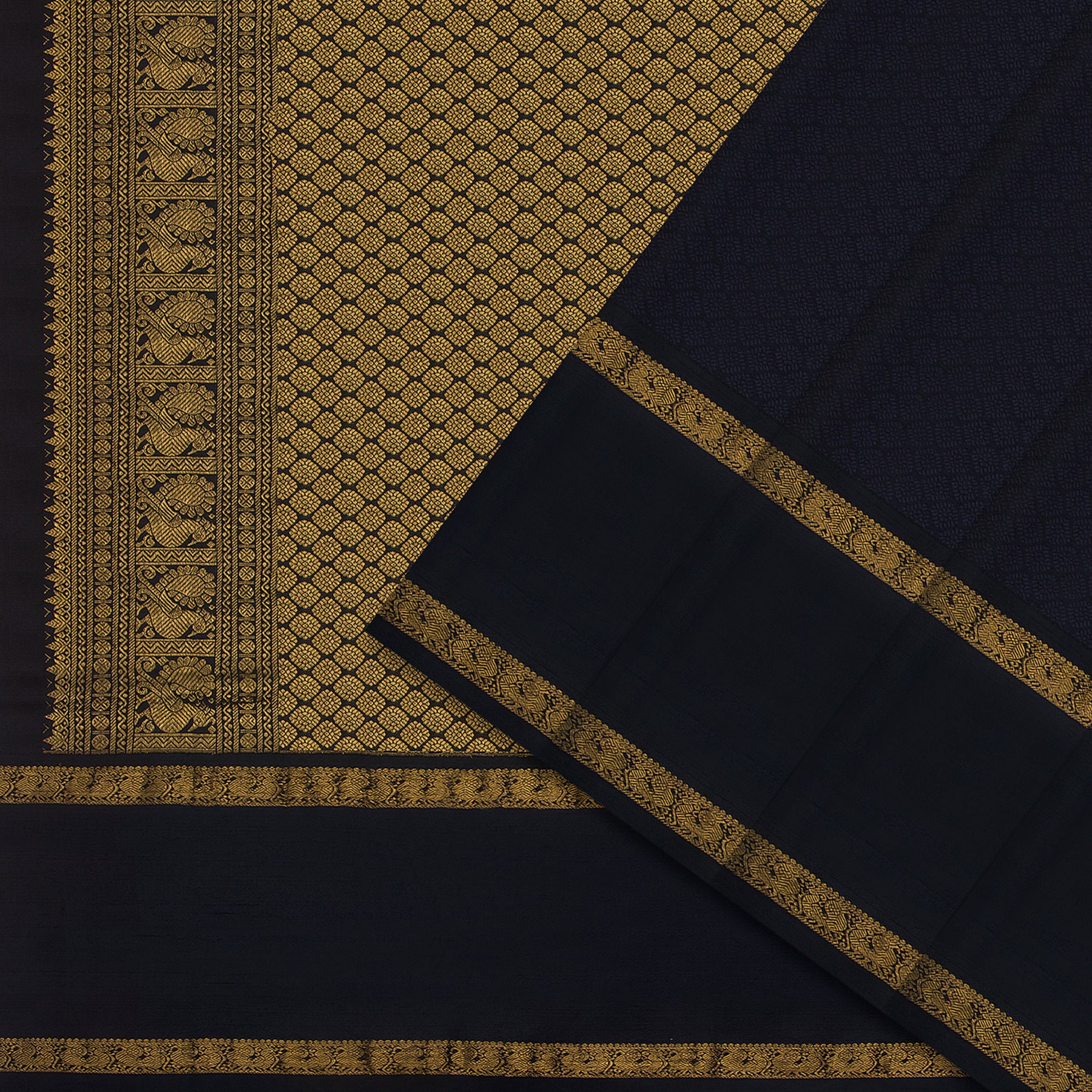 Kanakavalli Kanjivaram Silk Sari 21-601-HS001-01054 - Cover View