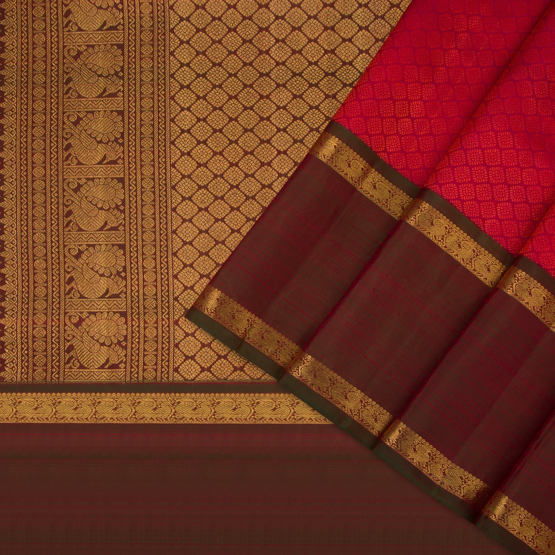 Kanakavalli Kanjivaram Silk Sari 21-601-HS001-01054 - Cover View