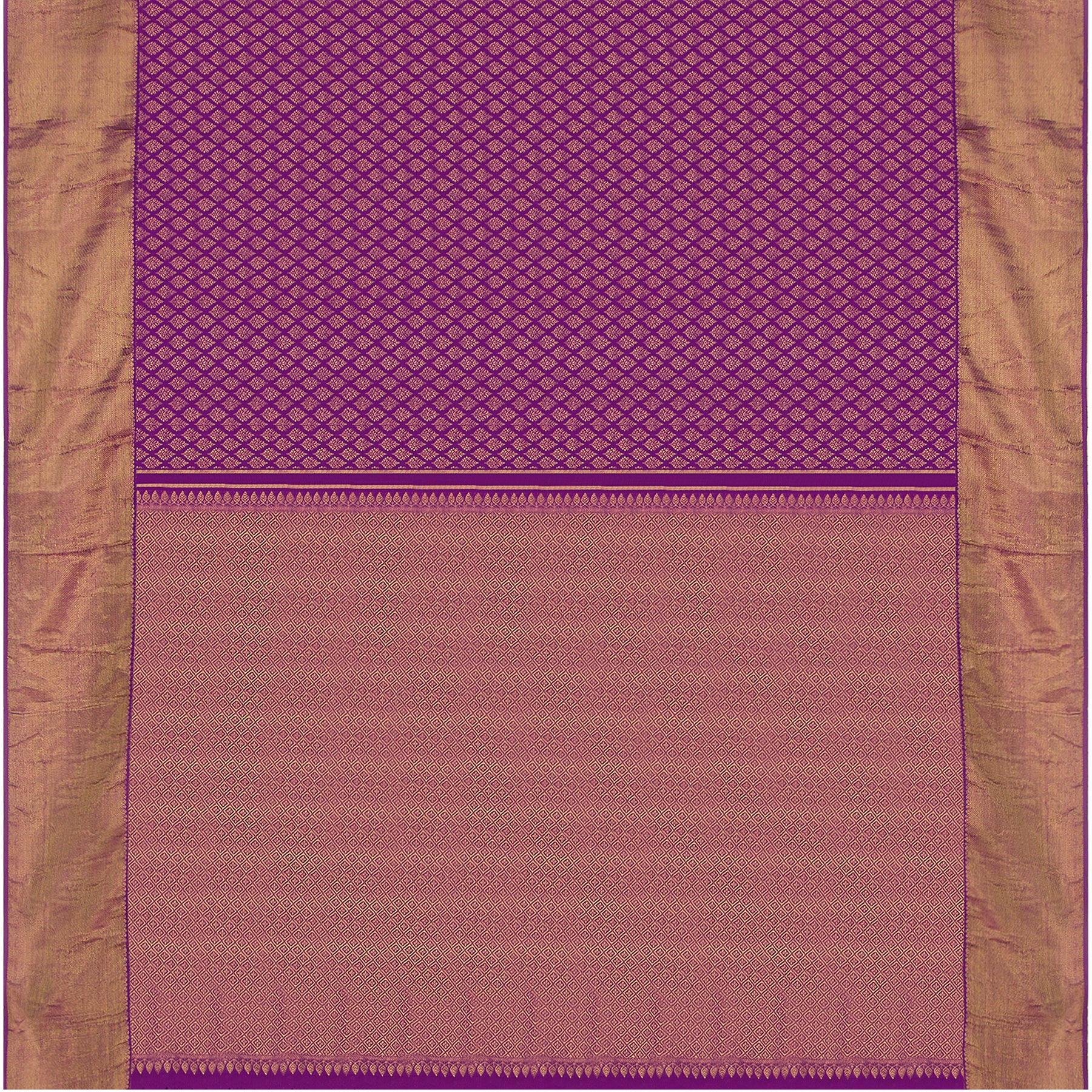 Kanakavalli Kanjivaram Silk Sari 21-608-HS001-06102 - Full View