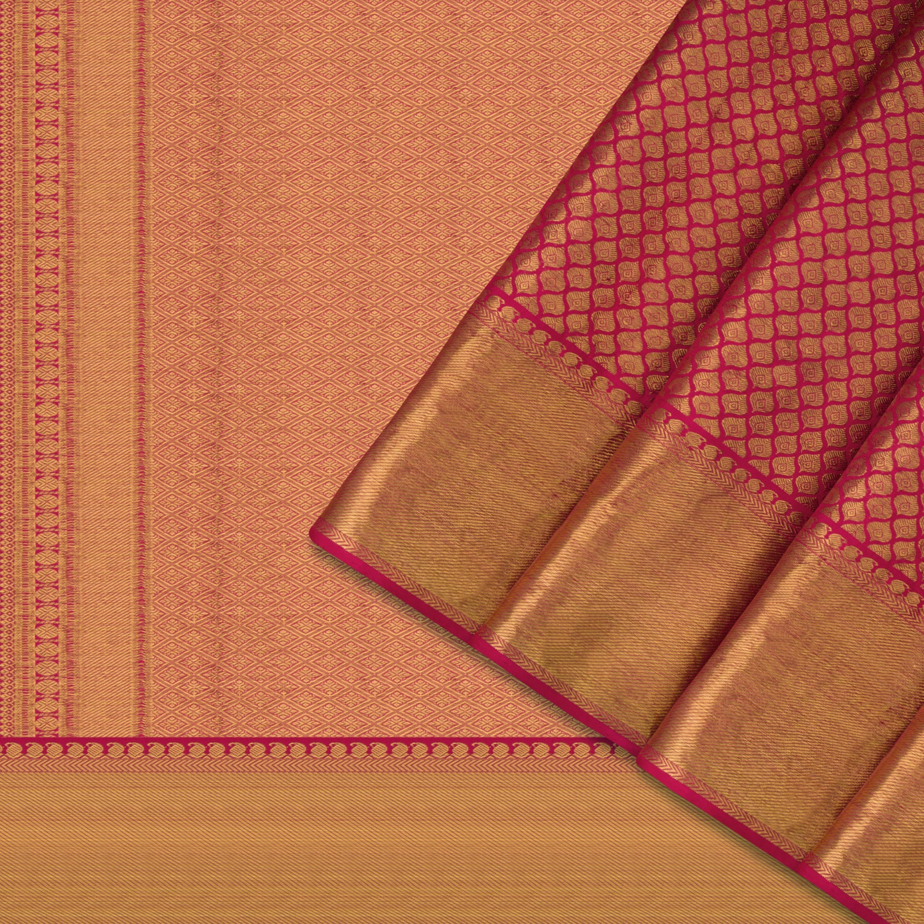 Kanakavalli Kanjivaram Silk Sari 21-608-HS001-06130 - Cover View