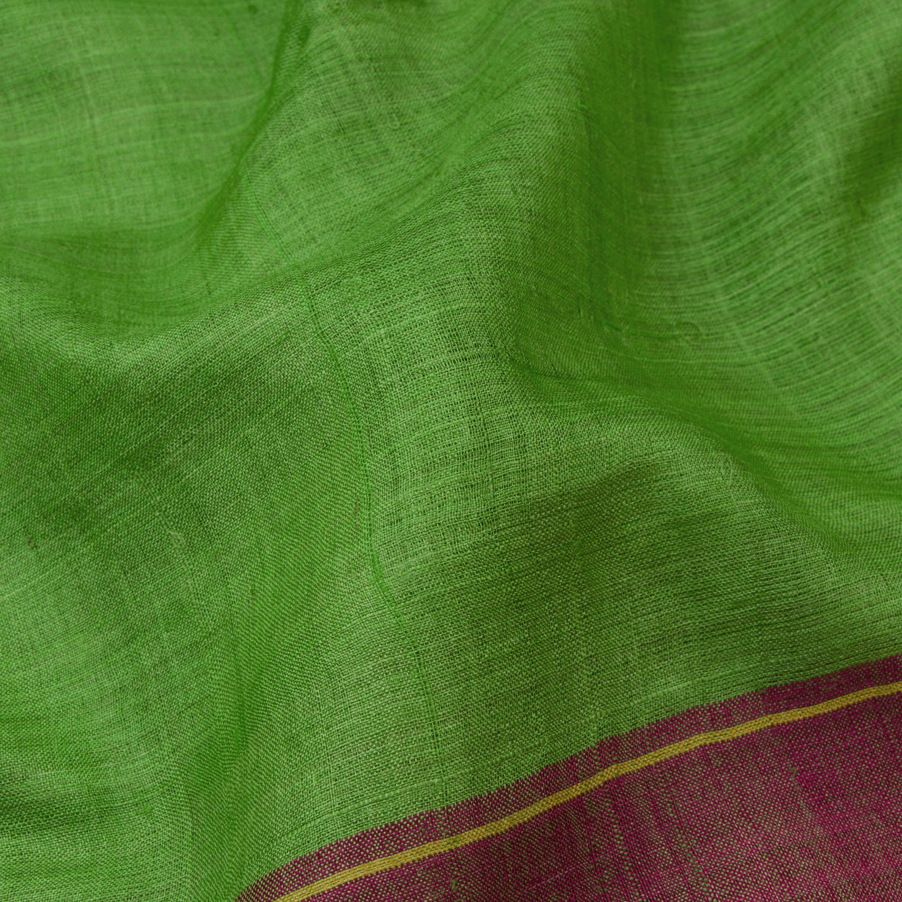 Pradeep Pillai Tussore Sari 22-008-HS002-00076 - Fabric View