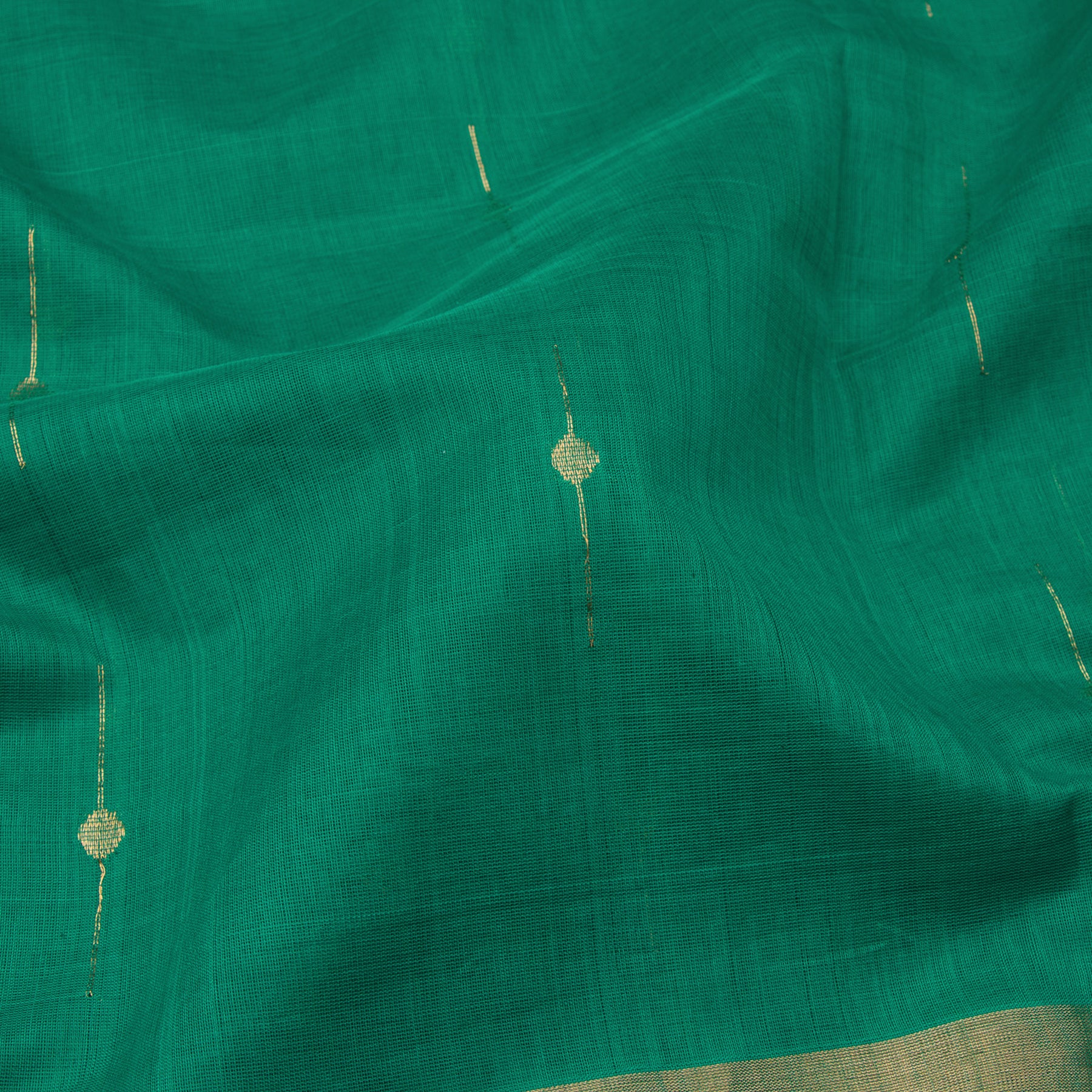 Pradeep Pillai Cotton Sari 22-008-HS003-00467 - Fabric View