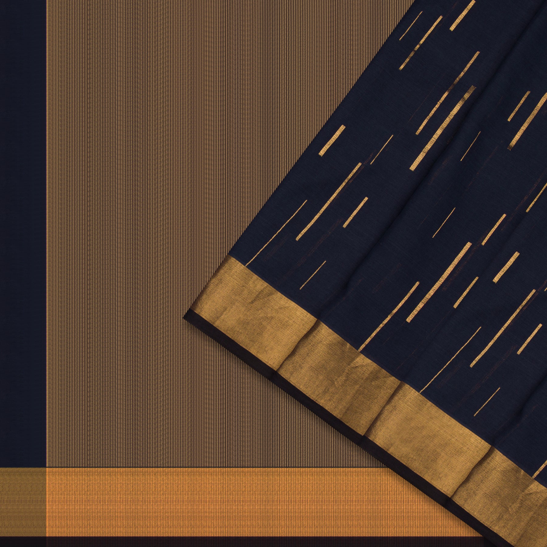 Pradeep Pillai Cotton Sari 22-008-HS003-00468 - Cover View