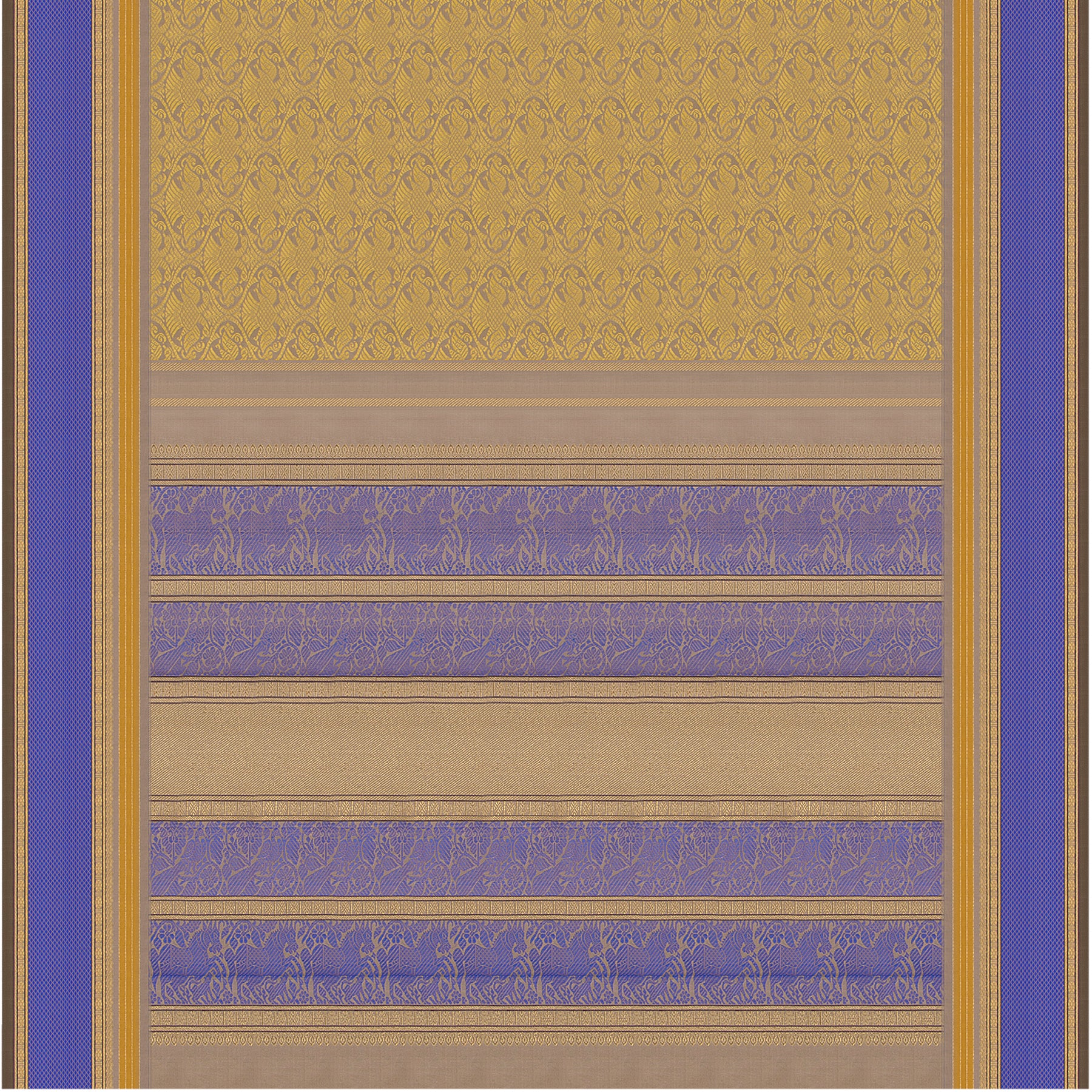 Kanakavalli Kanjivaram Silk Sari 22-040-HS001-00481 - Full View