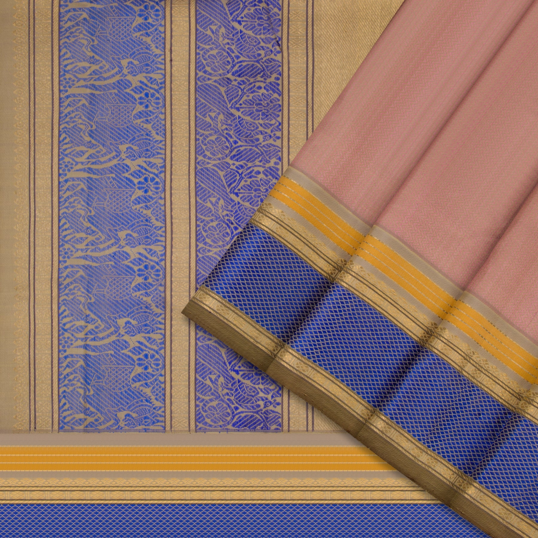 Kanakavalli Kanjivaram Silk Sari 22-040-HS001-01577 - Cover View