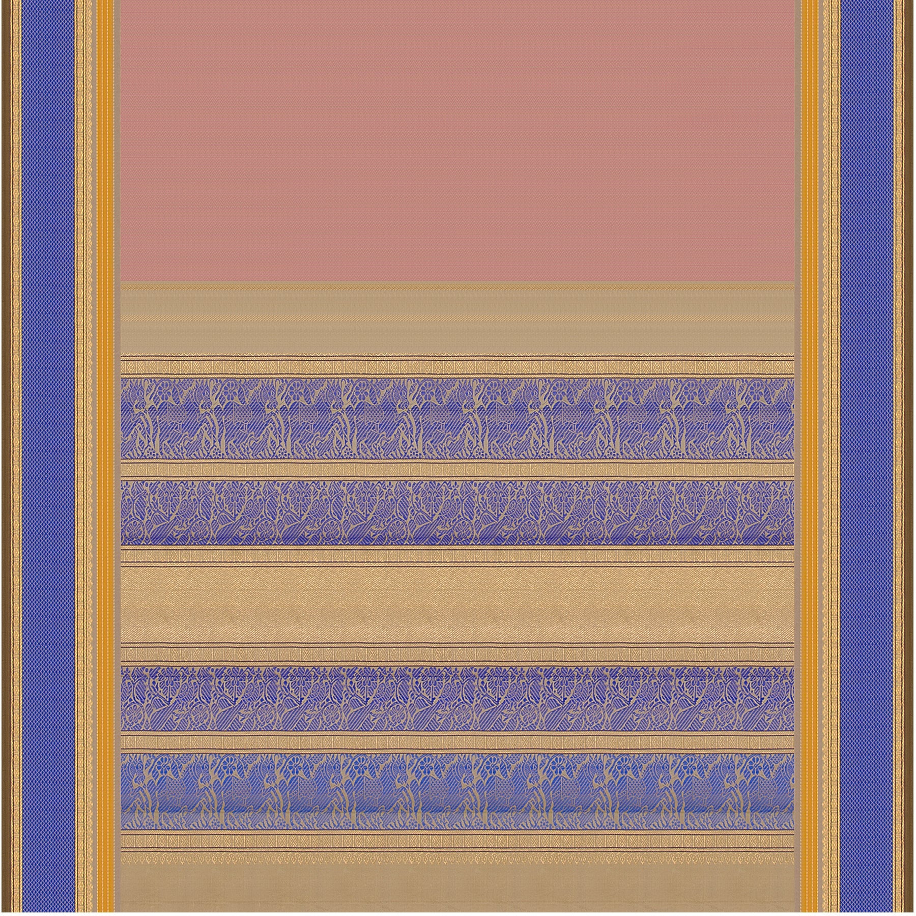 Kanakavalli Kanjivaram Silk Sari 22-040-HS001-01577 - Full View