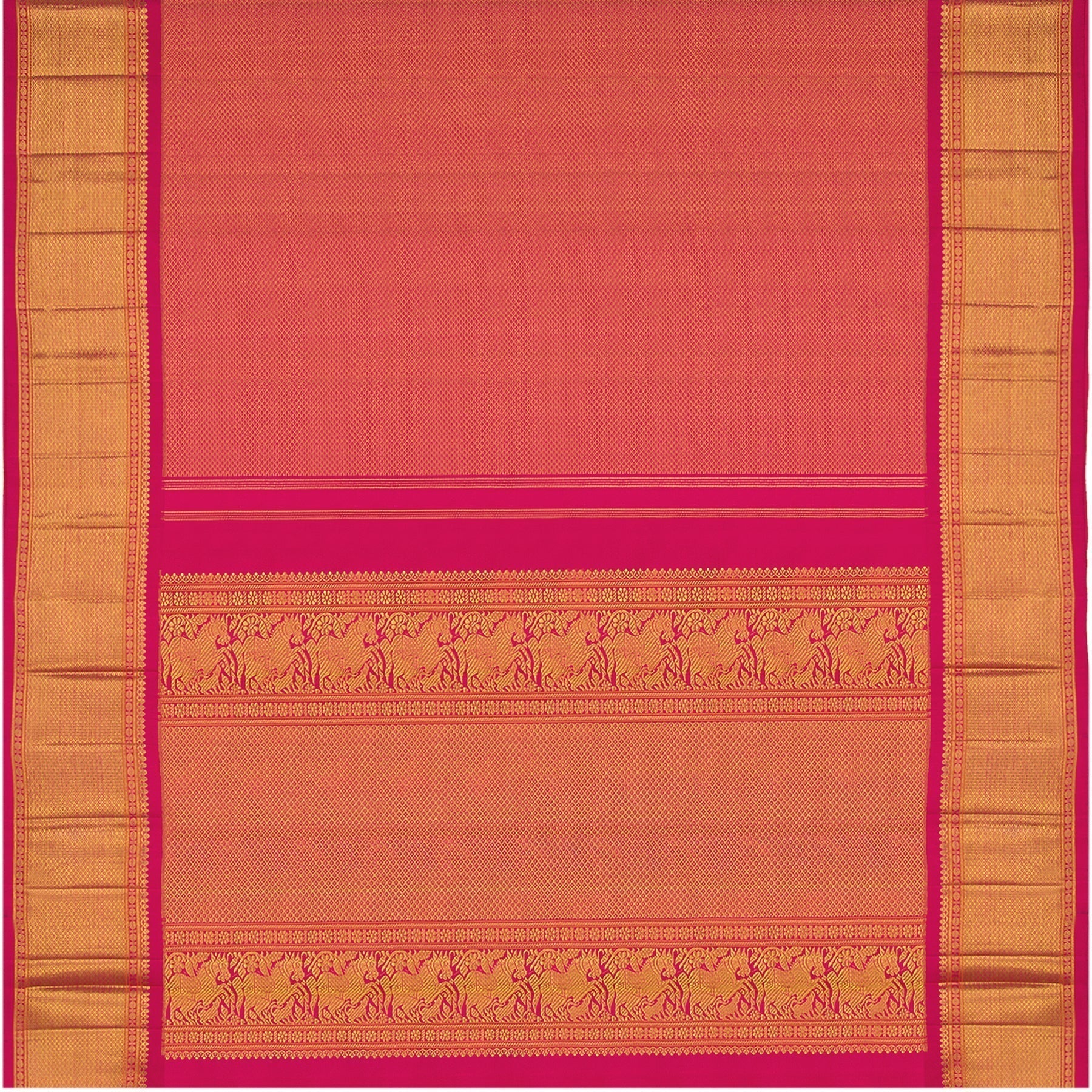 Kanakavalli Kanjivaram Silk Sari 22-040-HS001-03474 - Full View