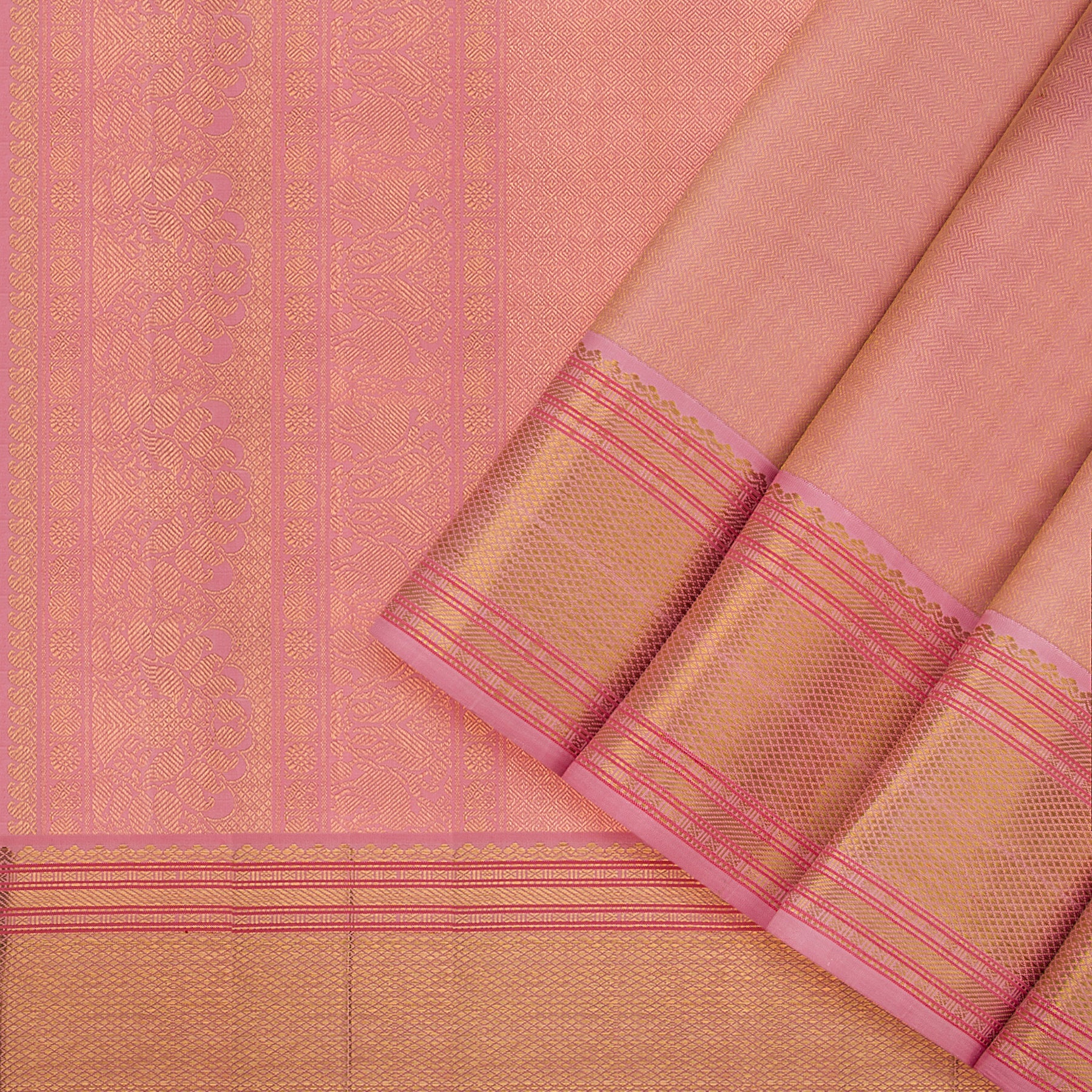 Kanakavalli Kanjivaram Silk Sari 22-040-HS001-03479 - Cover View