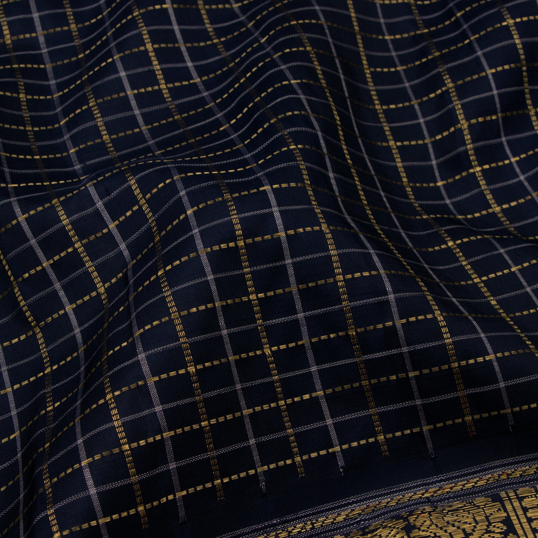 Kanakavalli Kanjivaram Silk Sari 22-040-HS001-05374 - Fabric View