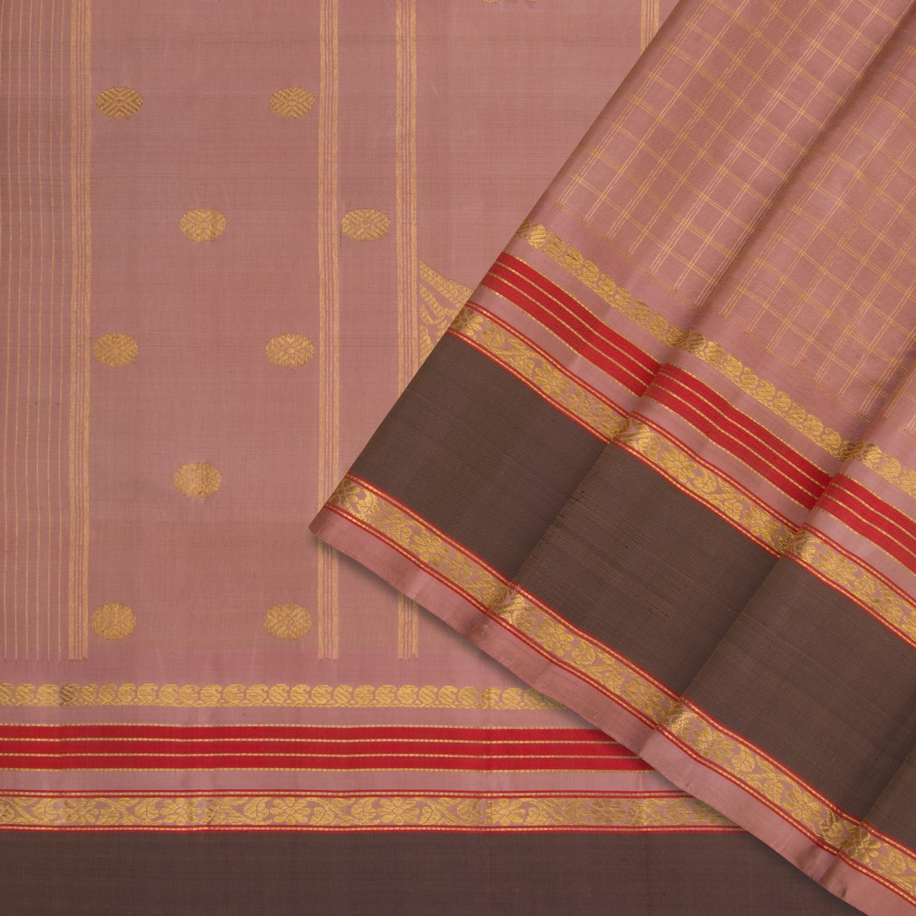 Kanakavalli Kanjivaram Silk Sari 22-040-HS001-05770 - Cover View