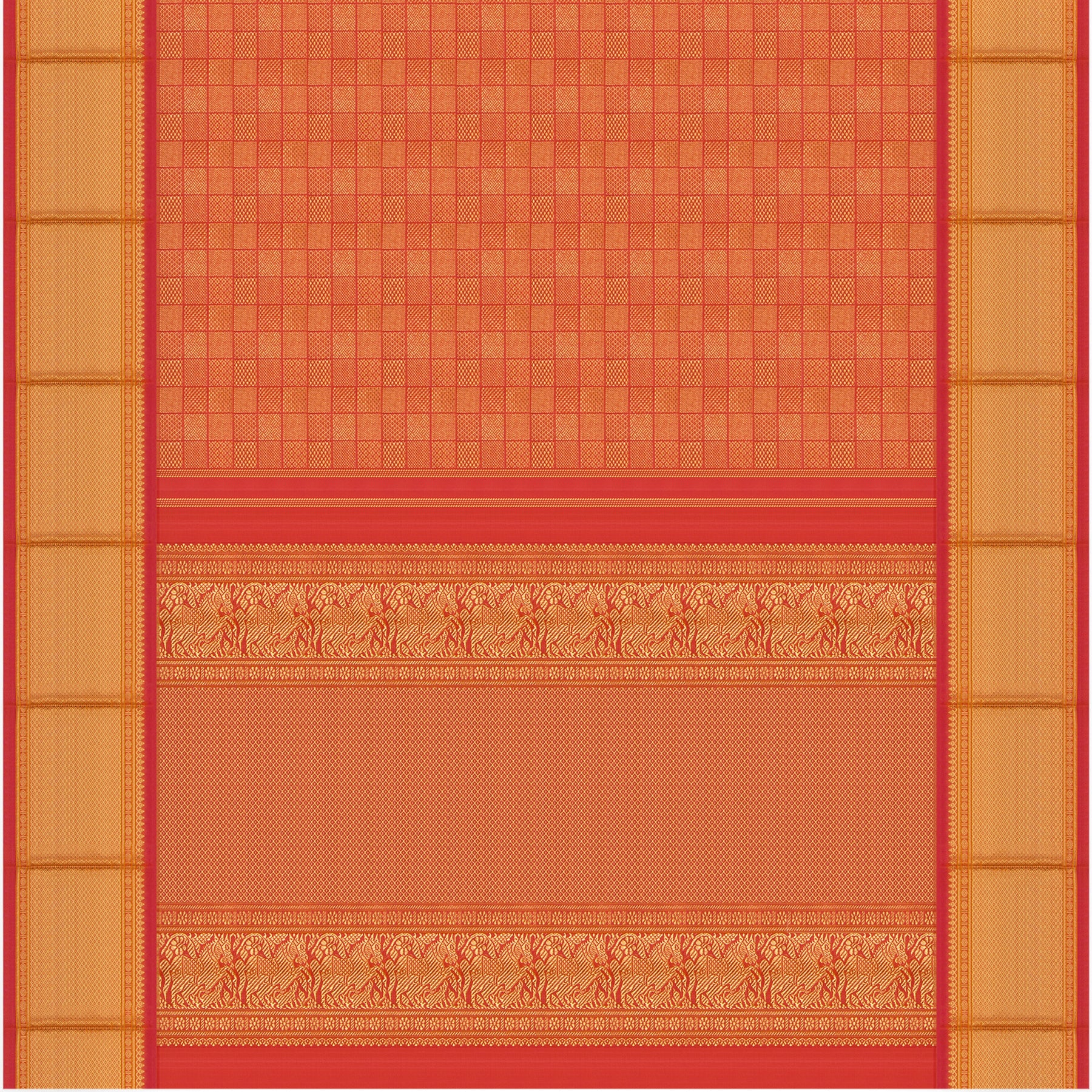 Kanakavalli Kanjivaram Silk Sari 22-040-HS001-06248 - Full View