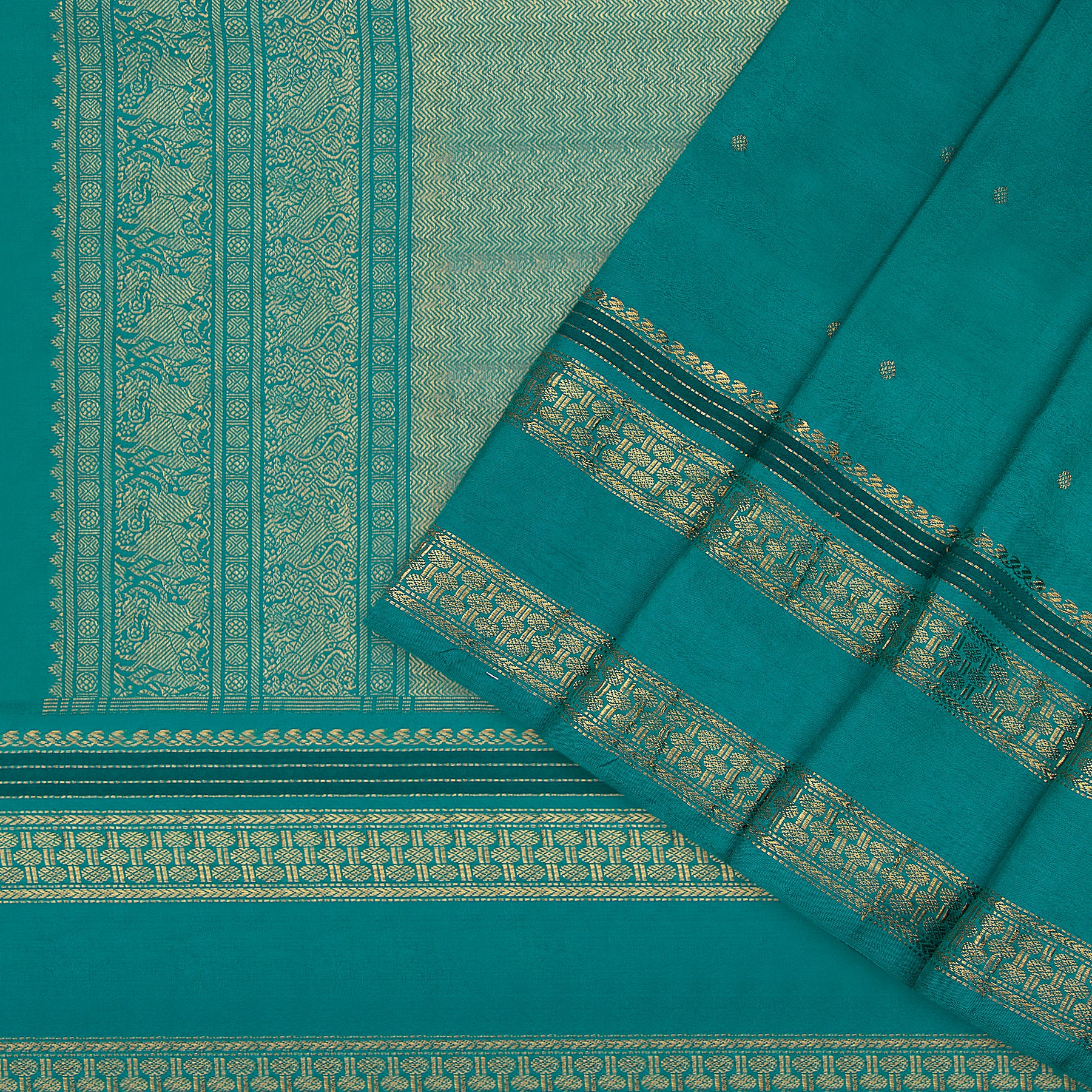 Kanakavalli Kanjivaram Silk Sari 22-040-HS001-06262 - Cover View