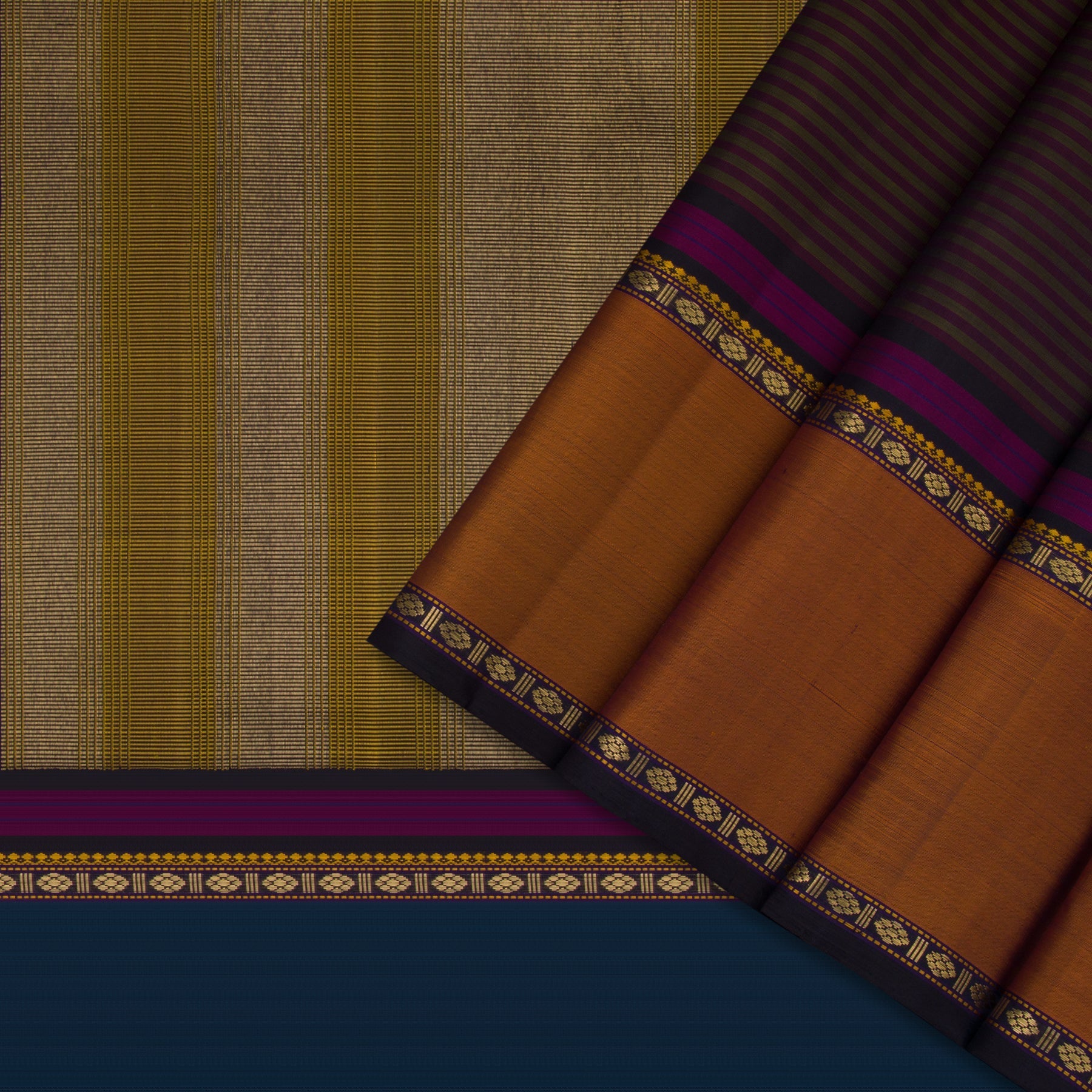 Kanakavalli Kanjivaram Silk Sari 22-040-HS001-06502 - Cover View