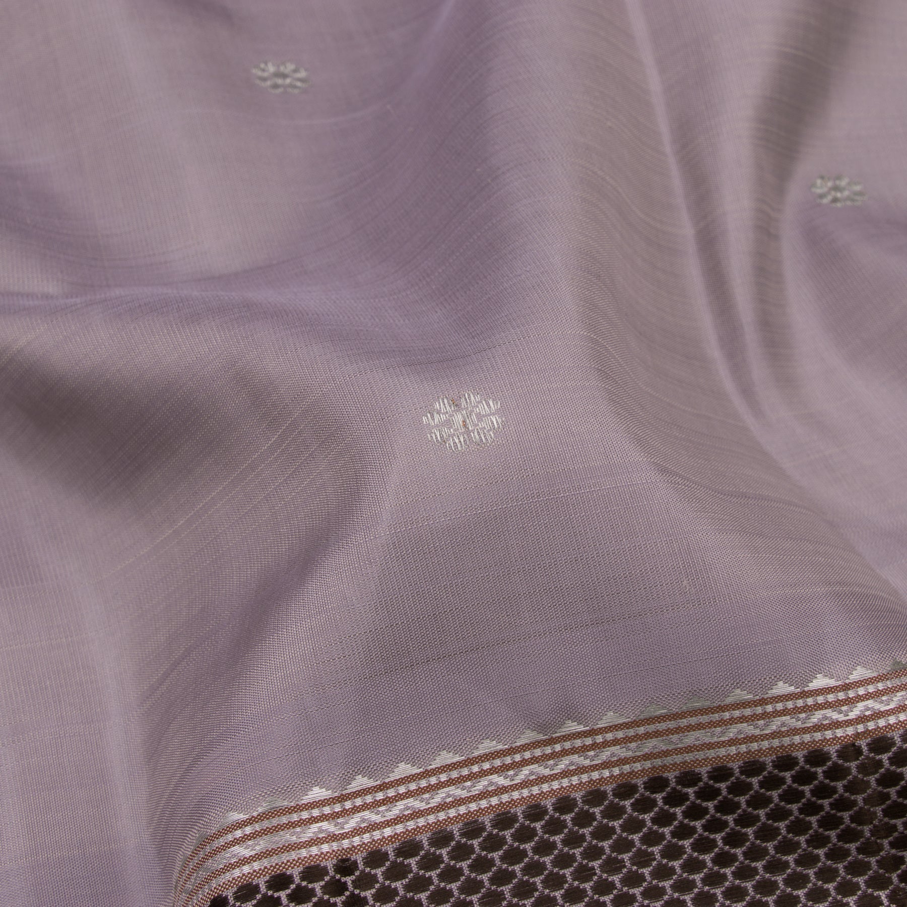 Kanakavalli Kanjivaram Silk Sari 22-040-HS001-07063 - Fabric View