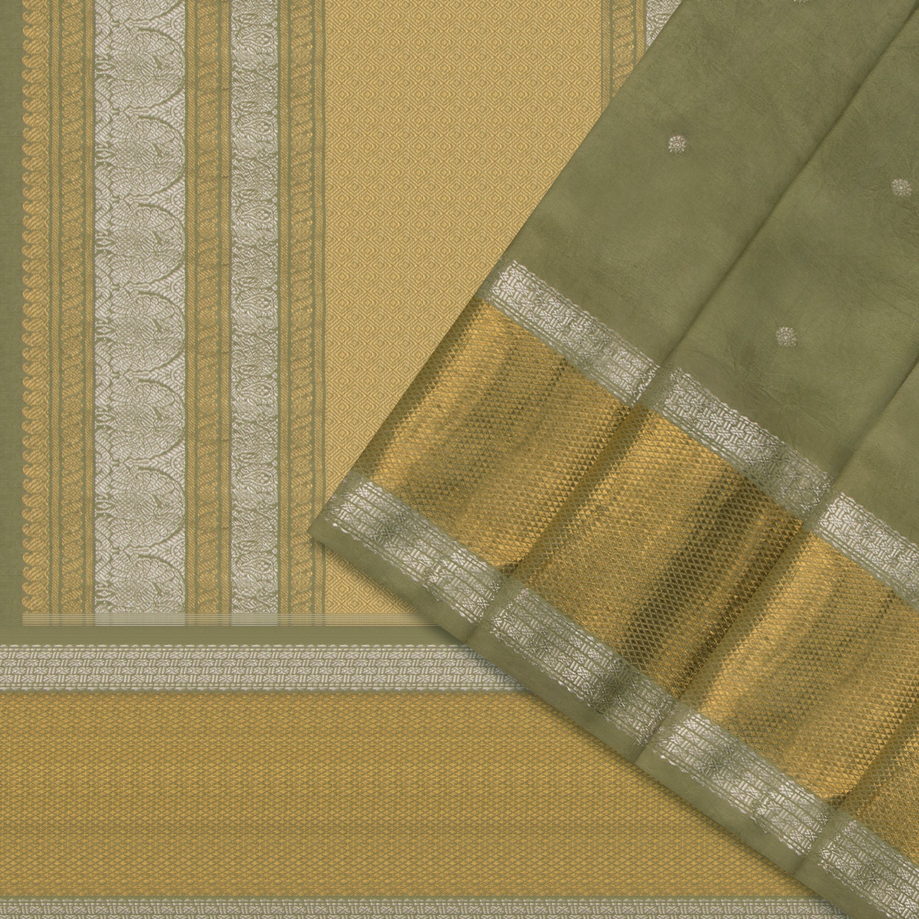 Kanakavalli Kanjivaram Silk Sari 22-040-HS001-07071 - Cover View