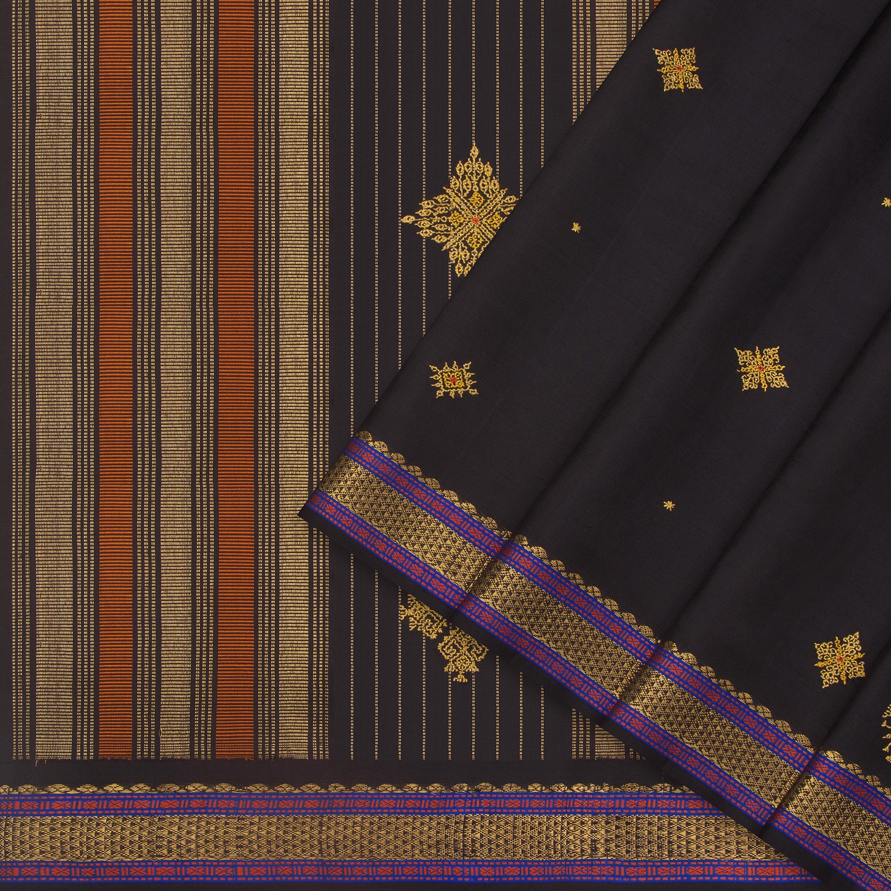 Kanakavalli Kanjivaram Silk Sari 22-040-HS001-08457 - Cover View